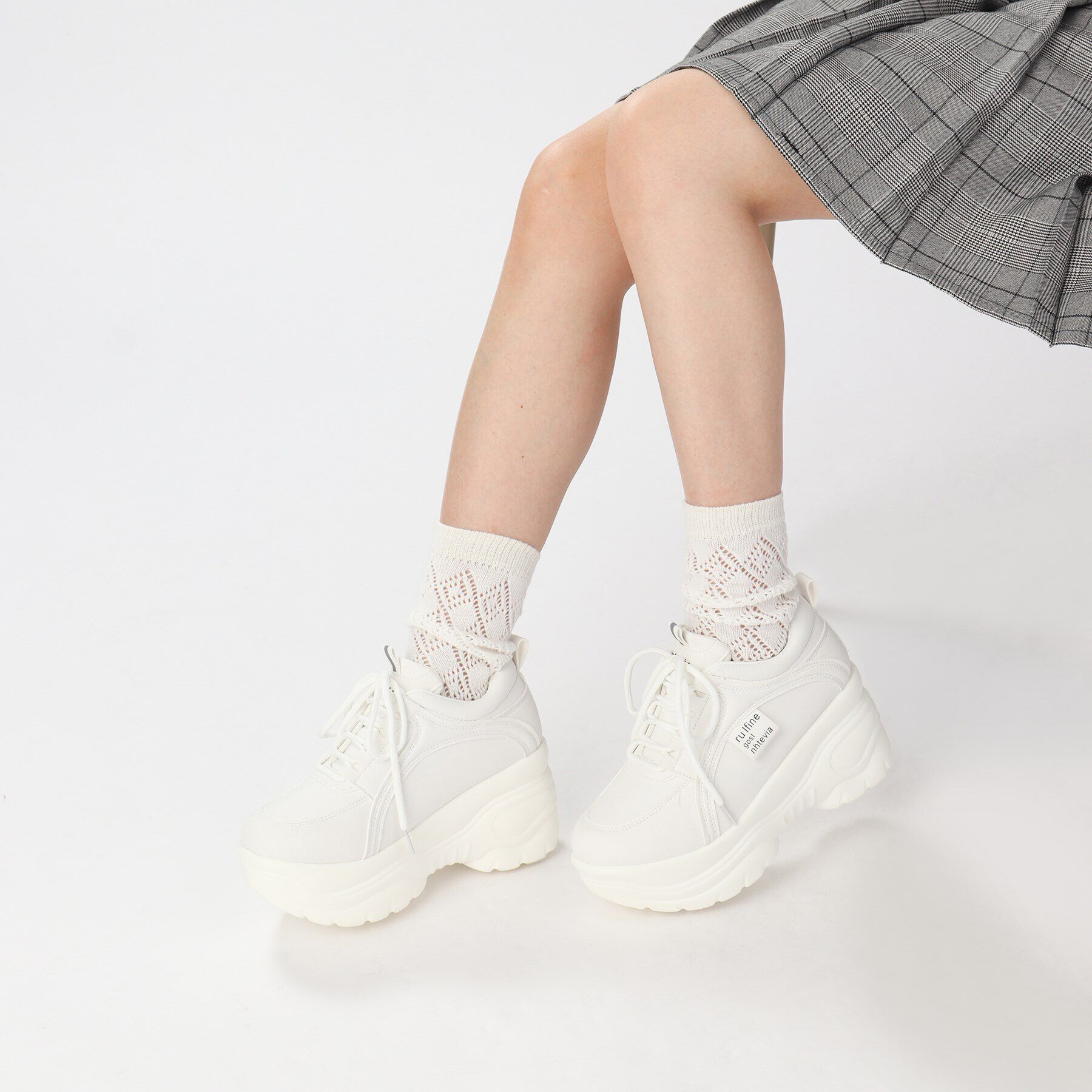 csT&P「厚底 ボリュームスニーカー 【軽量】」|スニーカー|