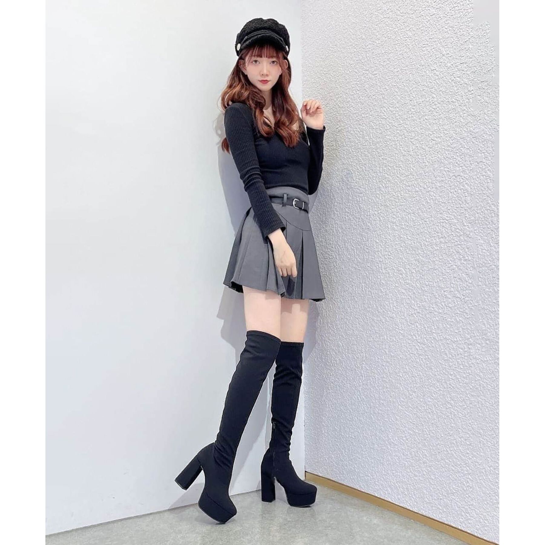 ESPERANZA「厚底ラク盛りニーハイブーツ」|ショートブーツ|