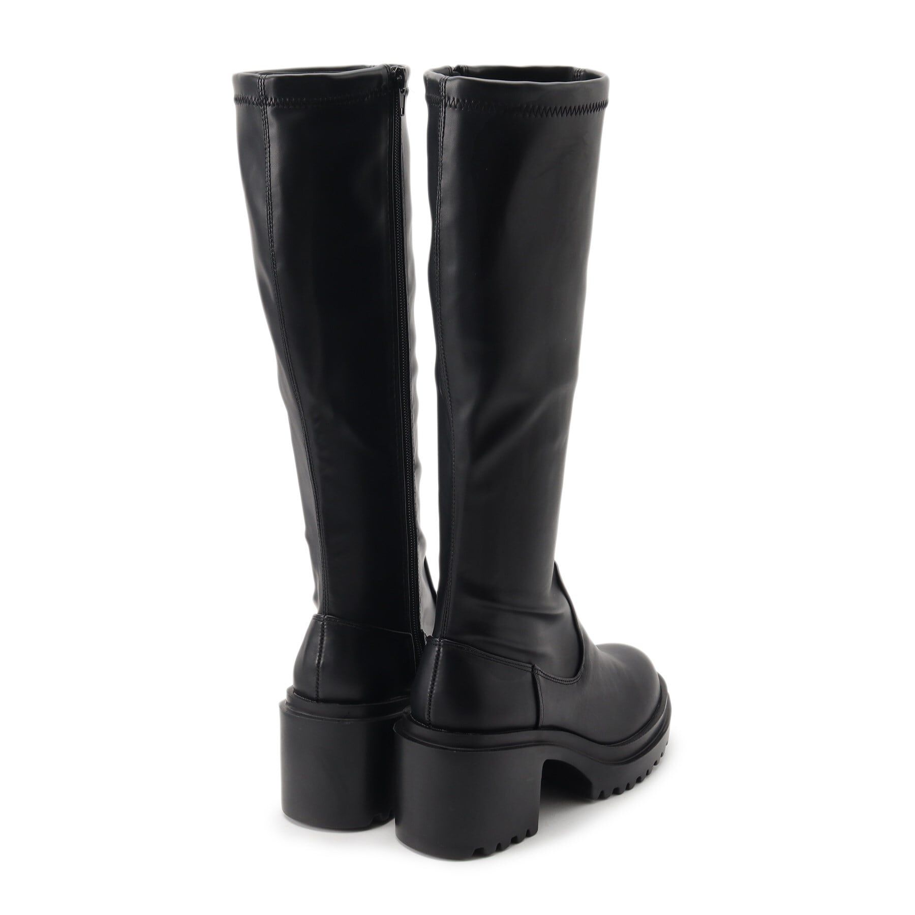 csT&P「厚底ロングストレッチブーツ」|ショートブーツ|