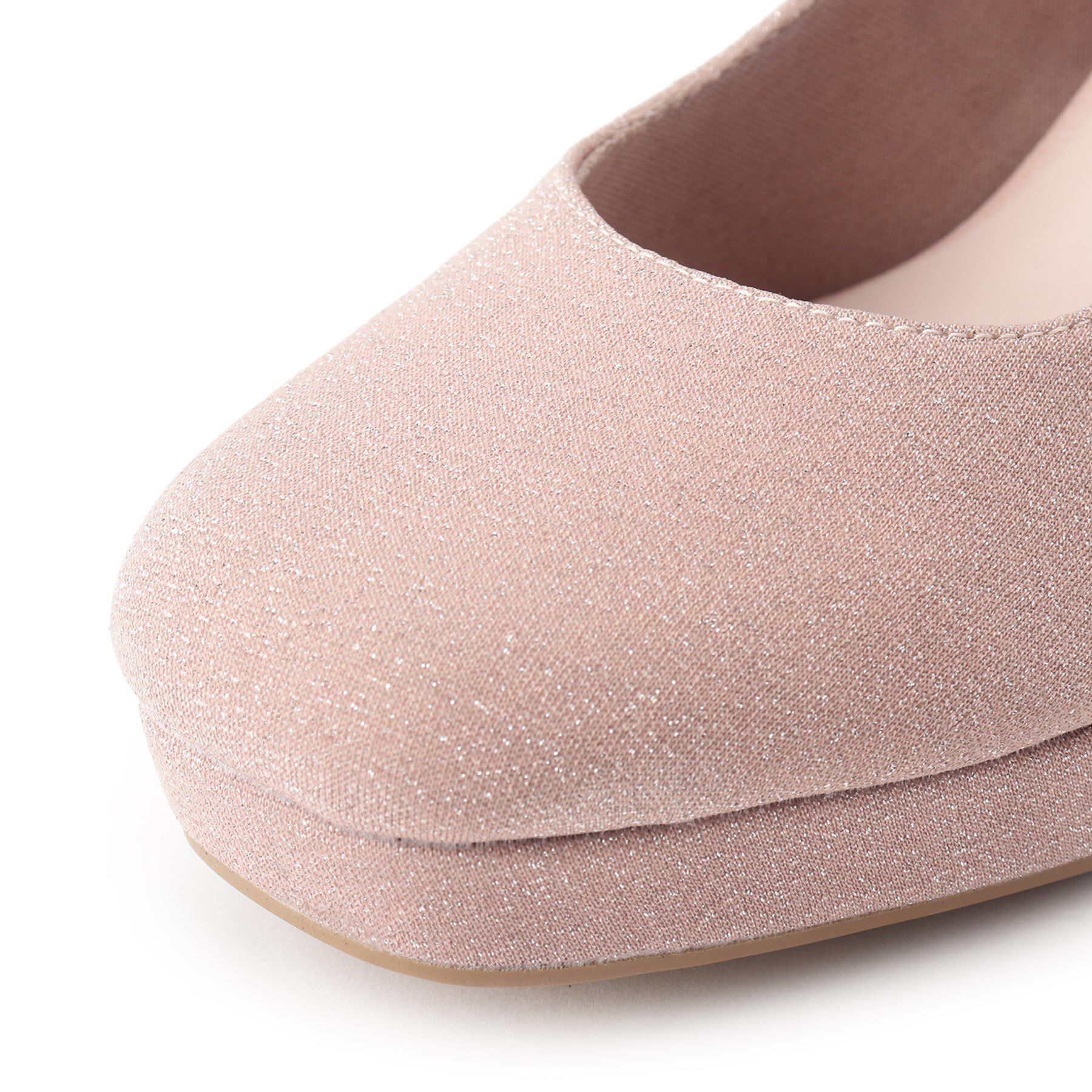 ESPERANZA「メッキプレートヒールストラップパンプス」|パンプス|