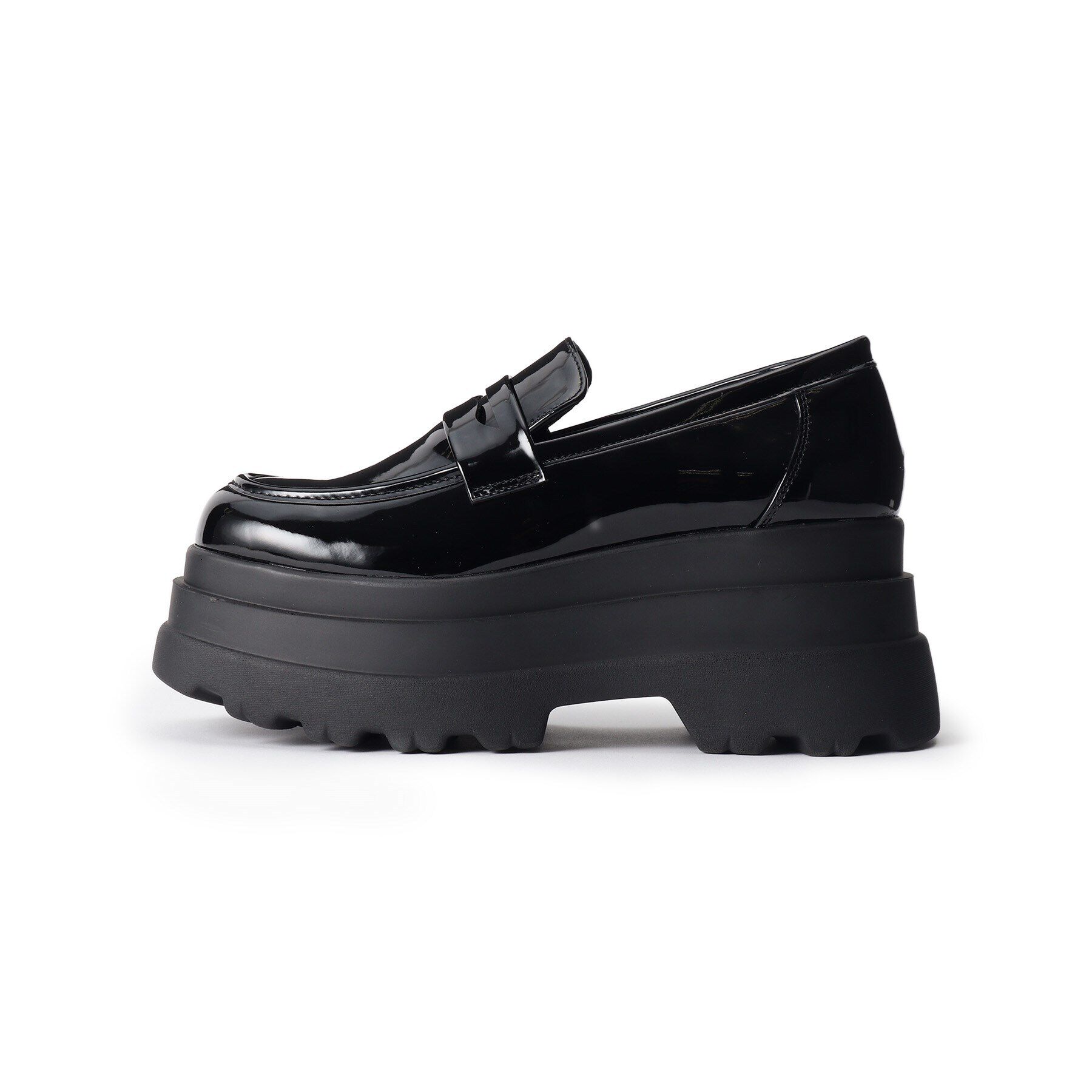 csT&P「厚底2段ソールローファーパンプス」|パンプス|