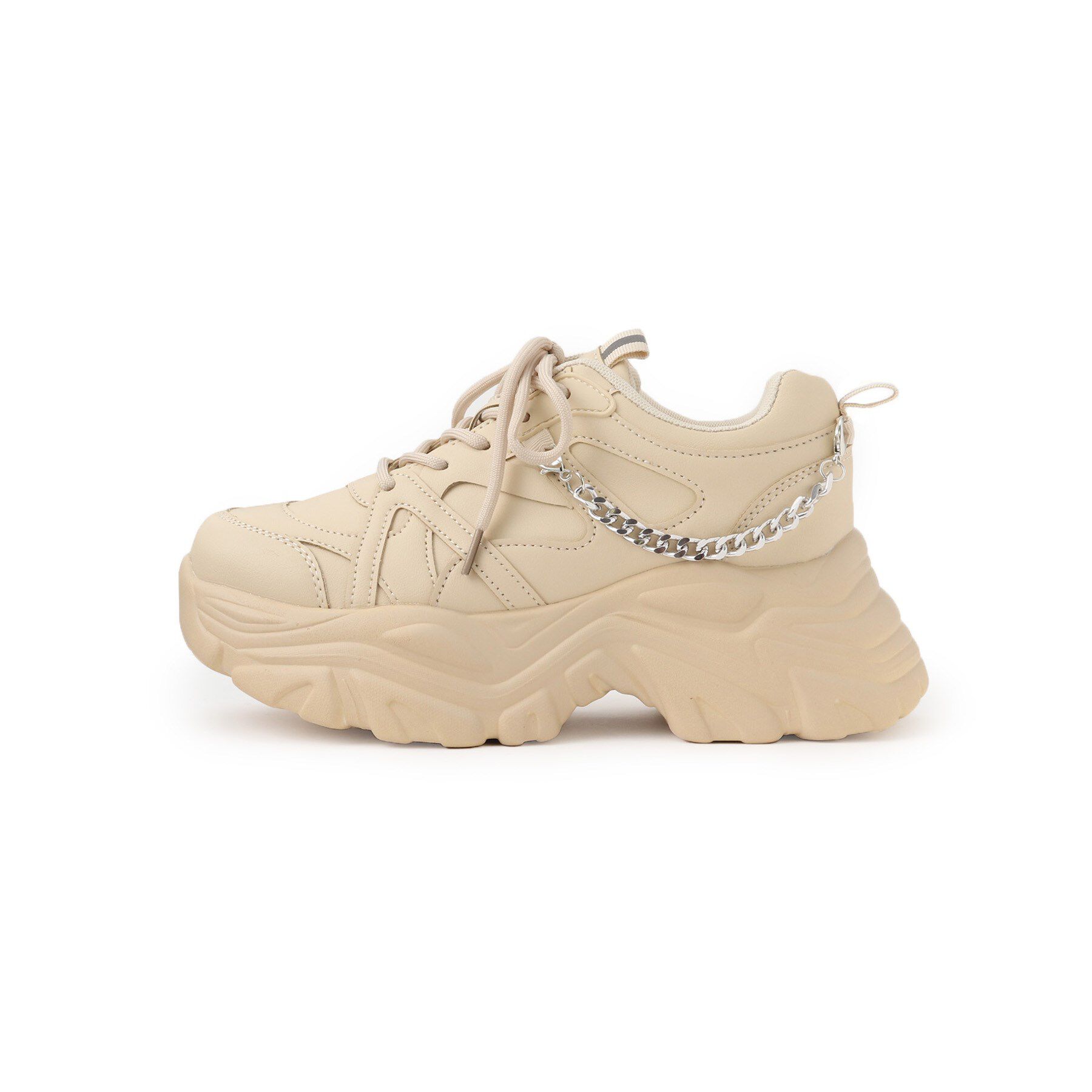 csT&P「【2WAYチェーン付き】軽量ボリュームソール厚底スニーカー」|スニーカー|