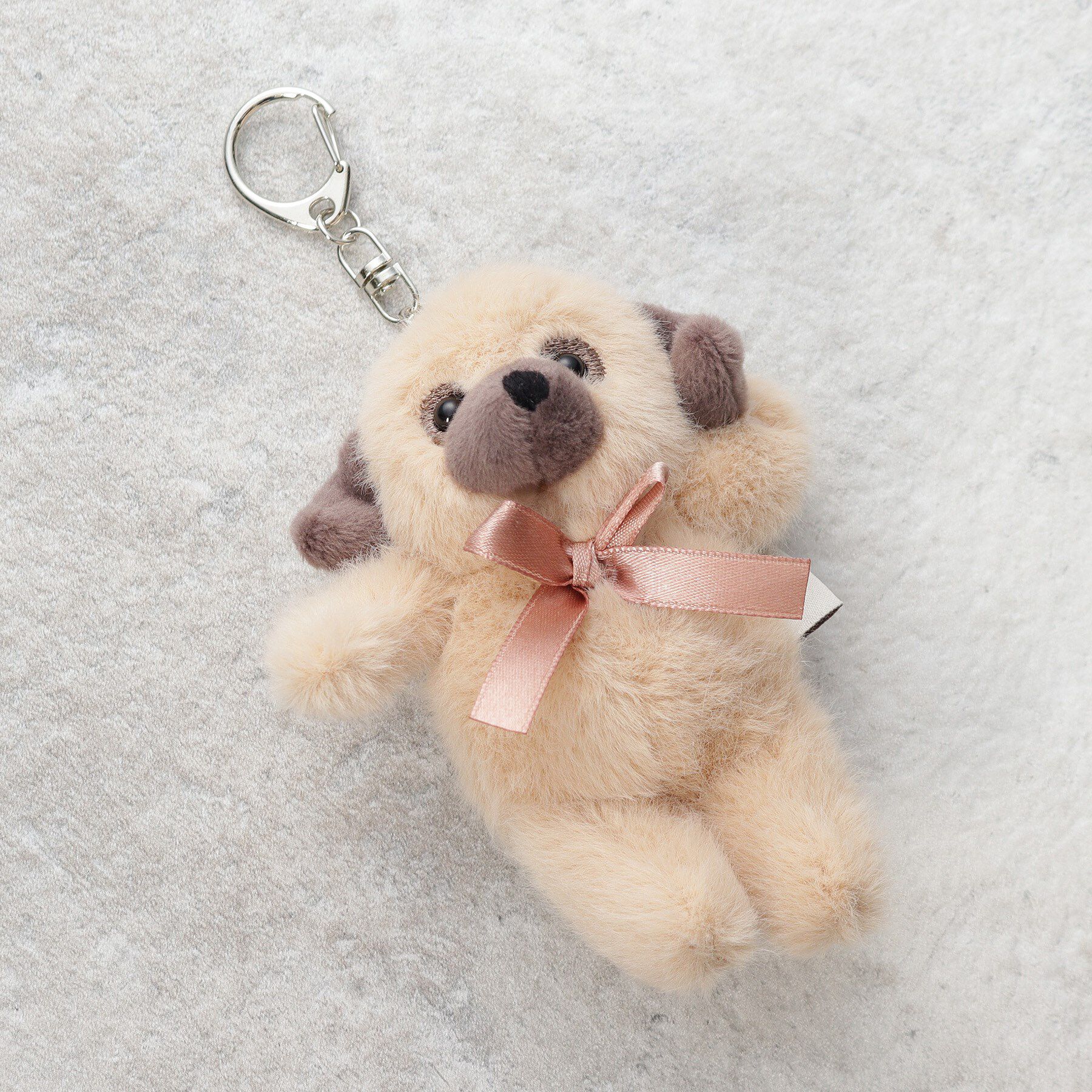 Ober Tashe「アニマルマスコットキーホルダー」|キーケース|ベージュ(852)