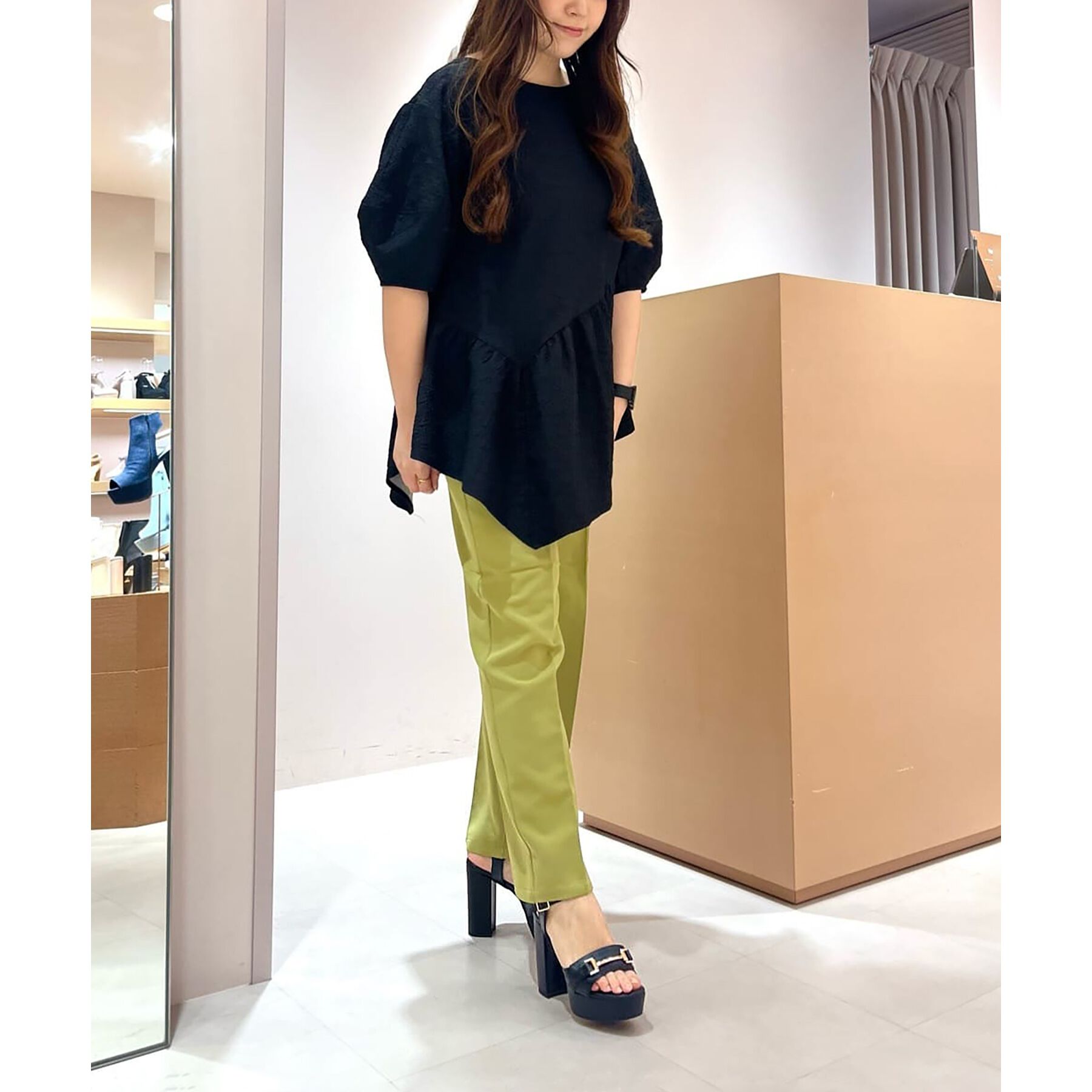 ESPERANZA「アッパービット厚底ヒールサンダル」|サンダル|