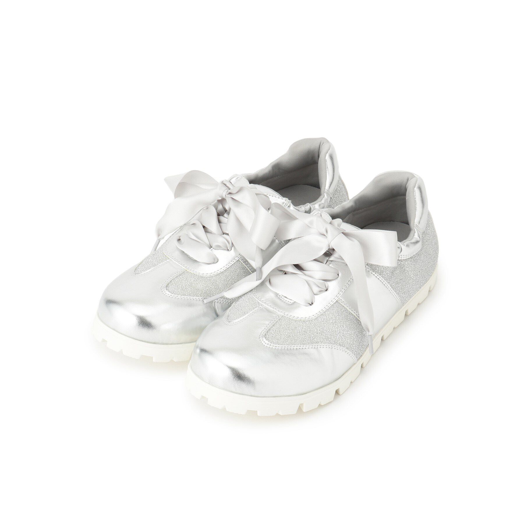 ESPERANZA「サテンリボン2WAYスニーカー」|スニーカー|ｼﾙﾊﾞｰ(208)