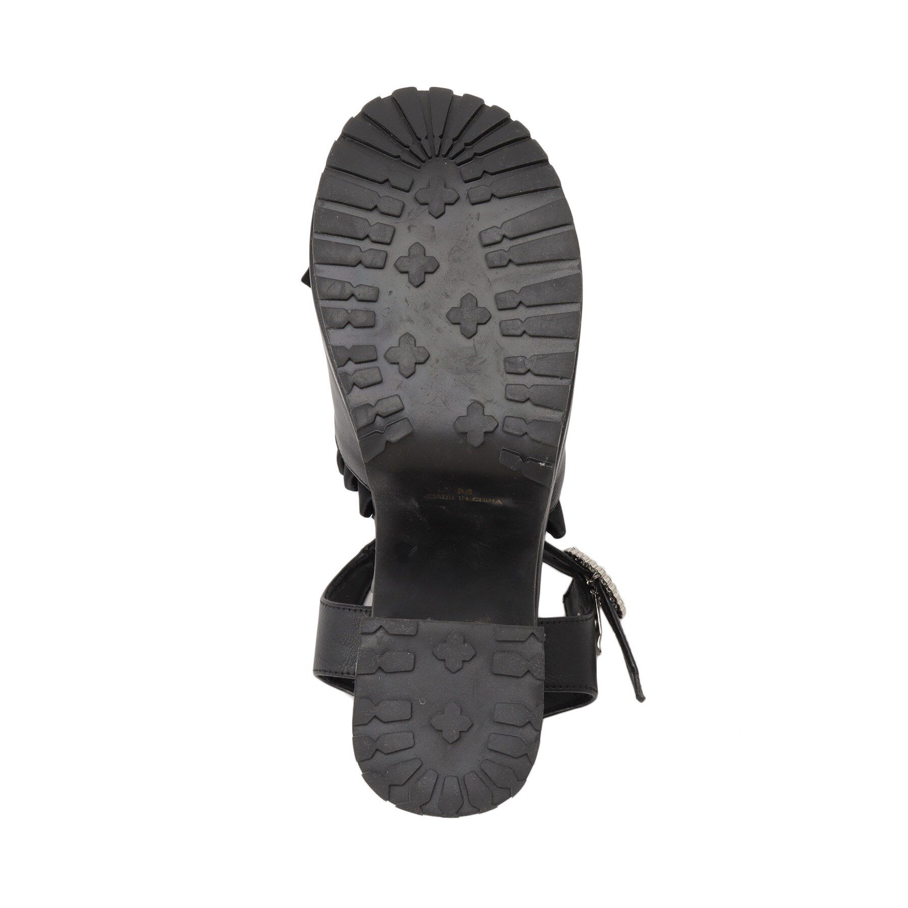 csT&P「地雷系 厚底リボンレースアップサンダル」|サンダル|