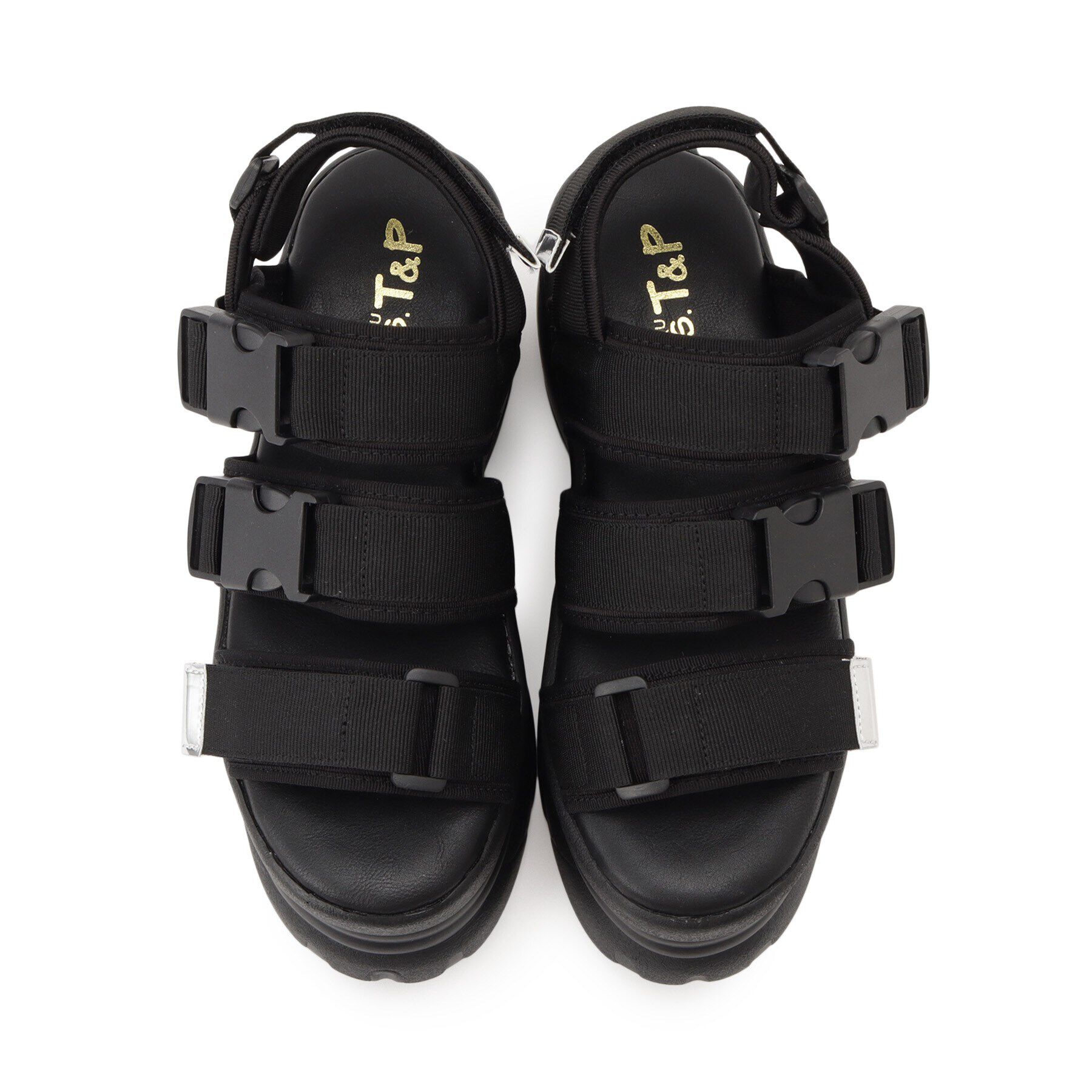 csT&P「厚底ベルトサンダル」|サンダル|