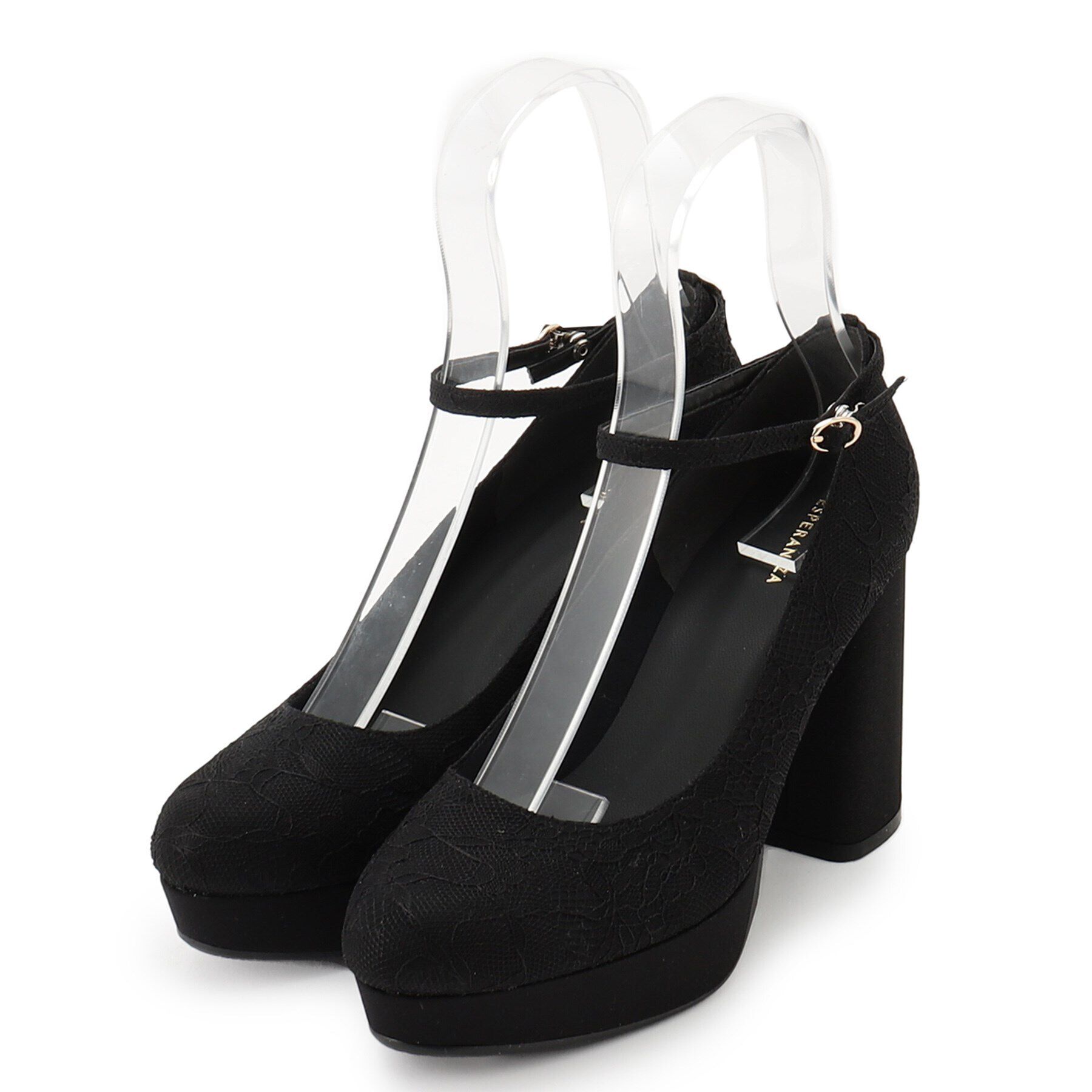 ESPERANZA「チャンキーヒール厚底パンプス」|パンプス|