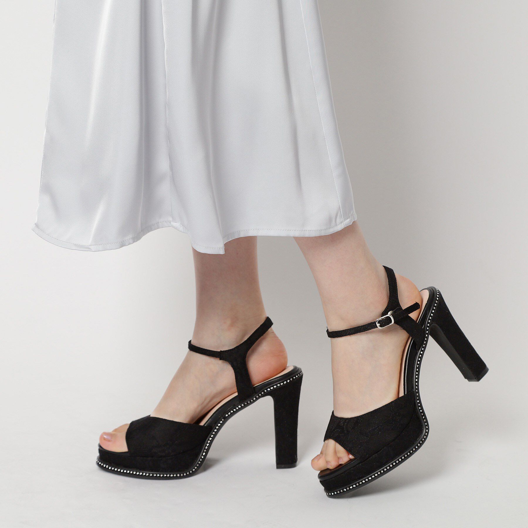 ESPERANZA「ラインストーンコバサンダル」|サンダル|