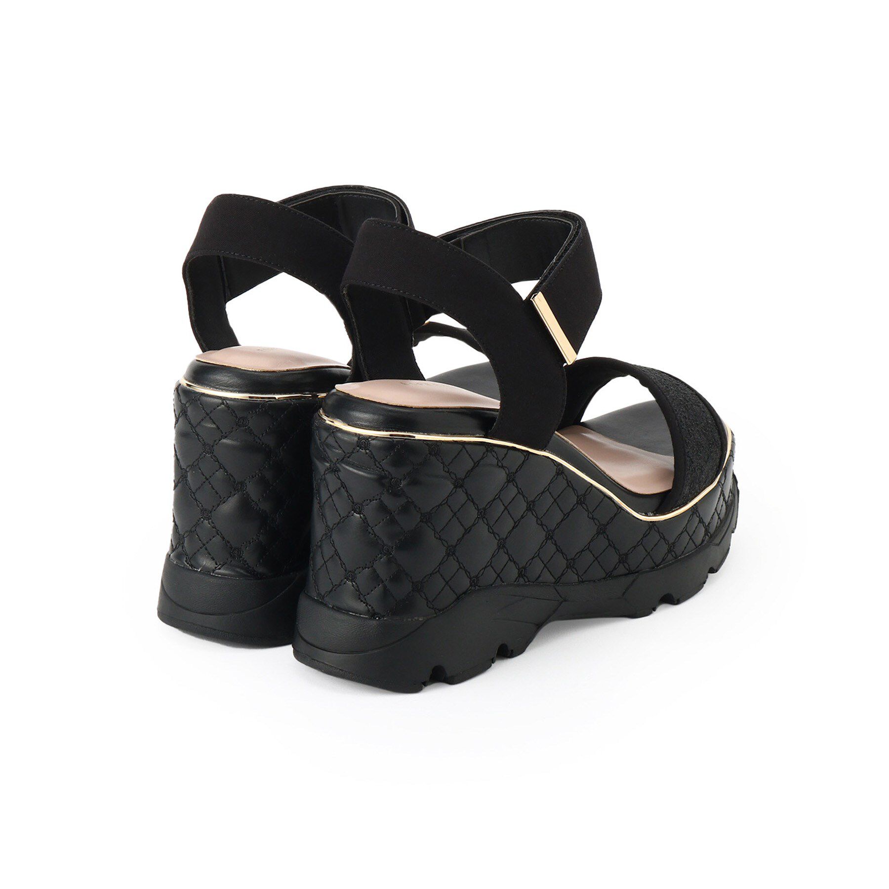 ESPERANZA「キルティングウェッジソールスポサン」|サンダル|