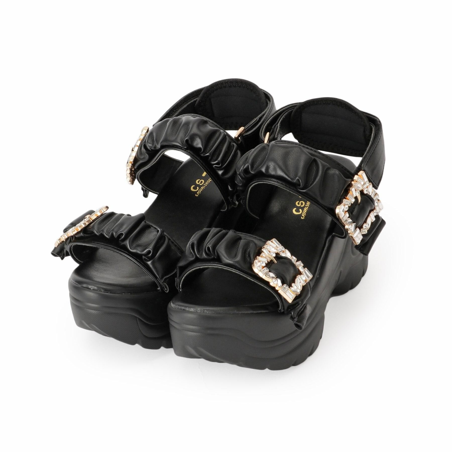 csT&P「厚底バックルサンダル」|サンダル|