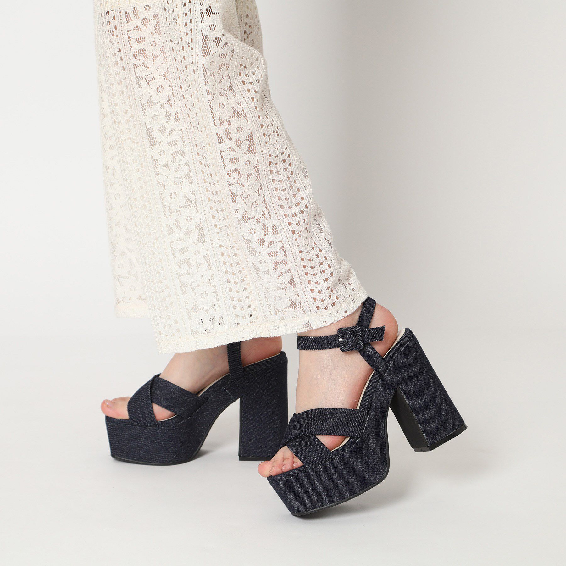 ESPERANZA「◆【ラク盛り／サンダル】リピーター続出／脚長美脚　ラク盛り厚底サンダル　24年Ver」|サンダル|