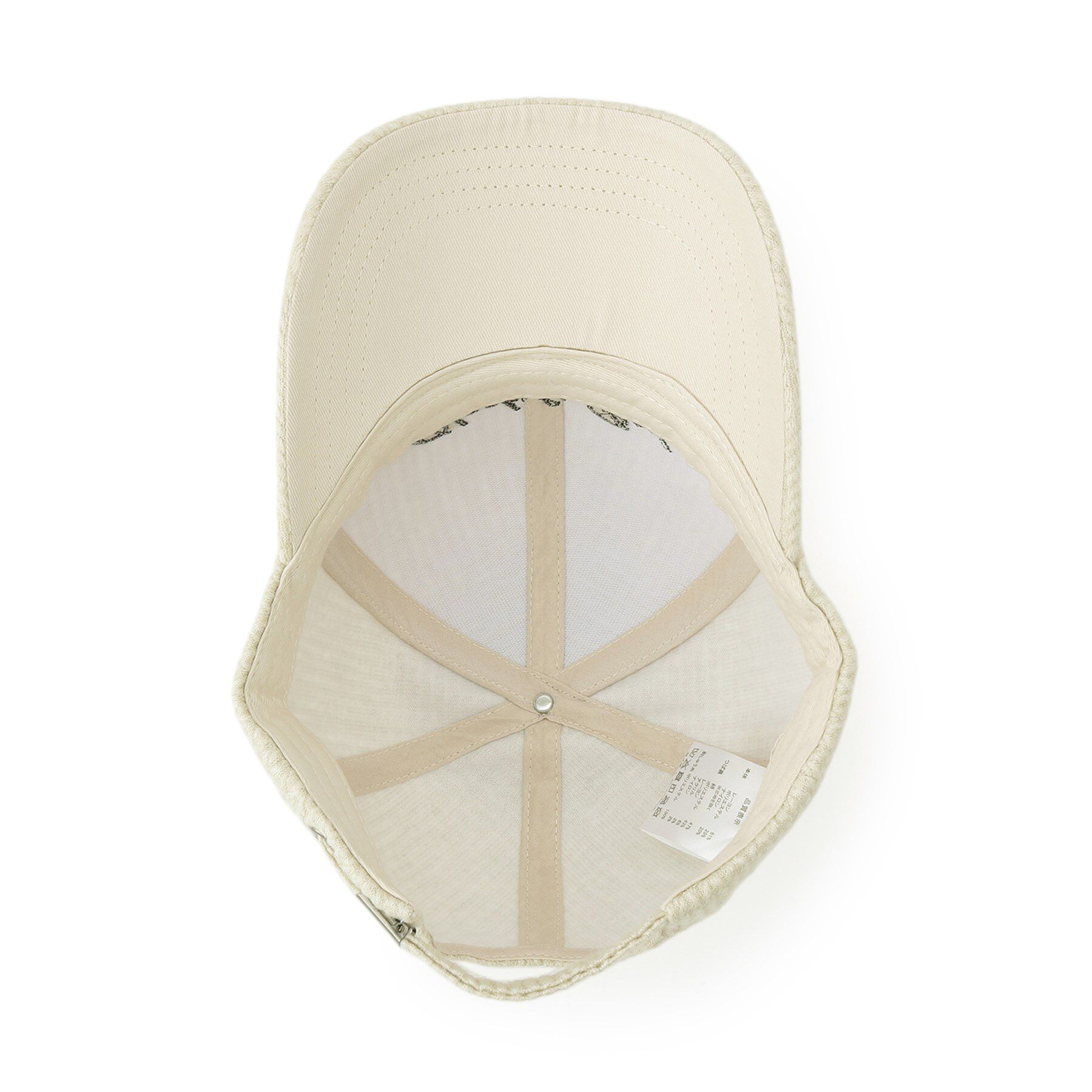 Grandedge「ニット柄ロゴキャップ」|キャップ・キャスケット|