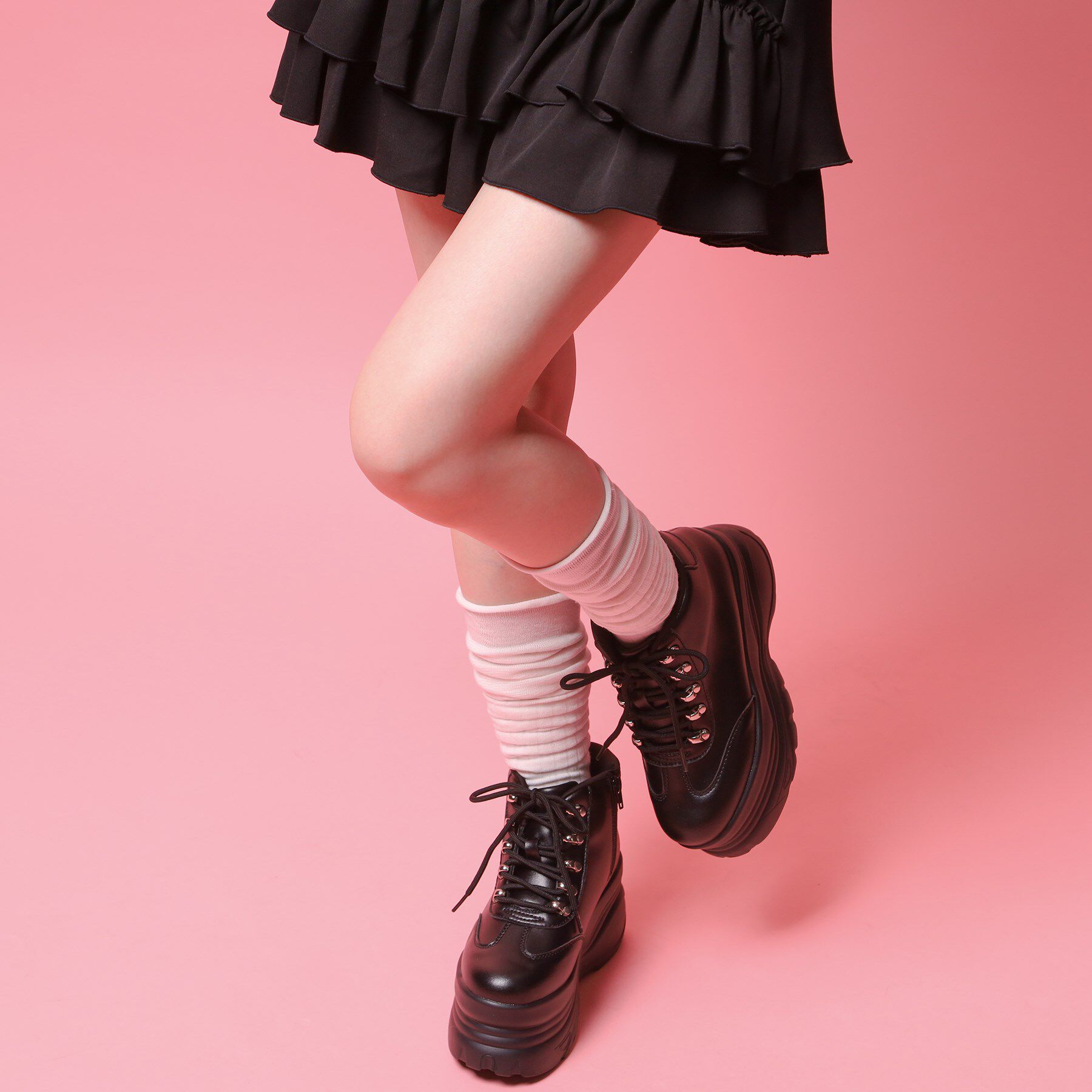 csT&P「厚底ハイカットスニーカー」|スニーカー|