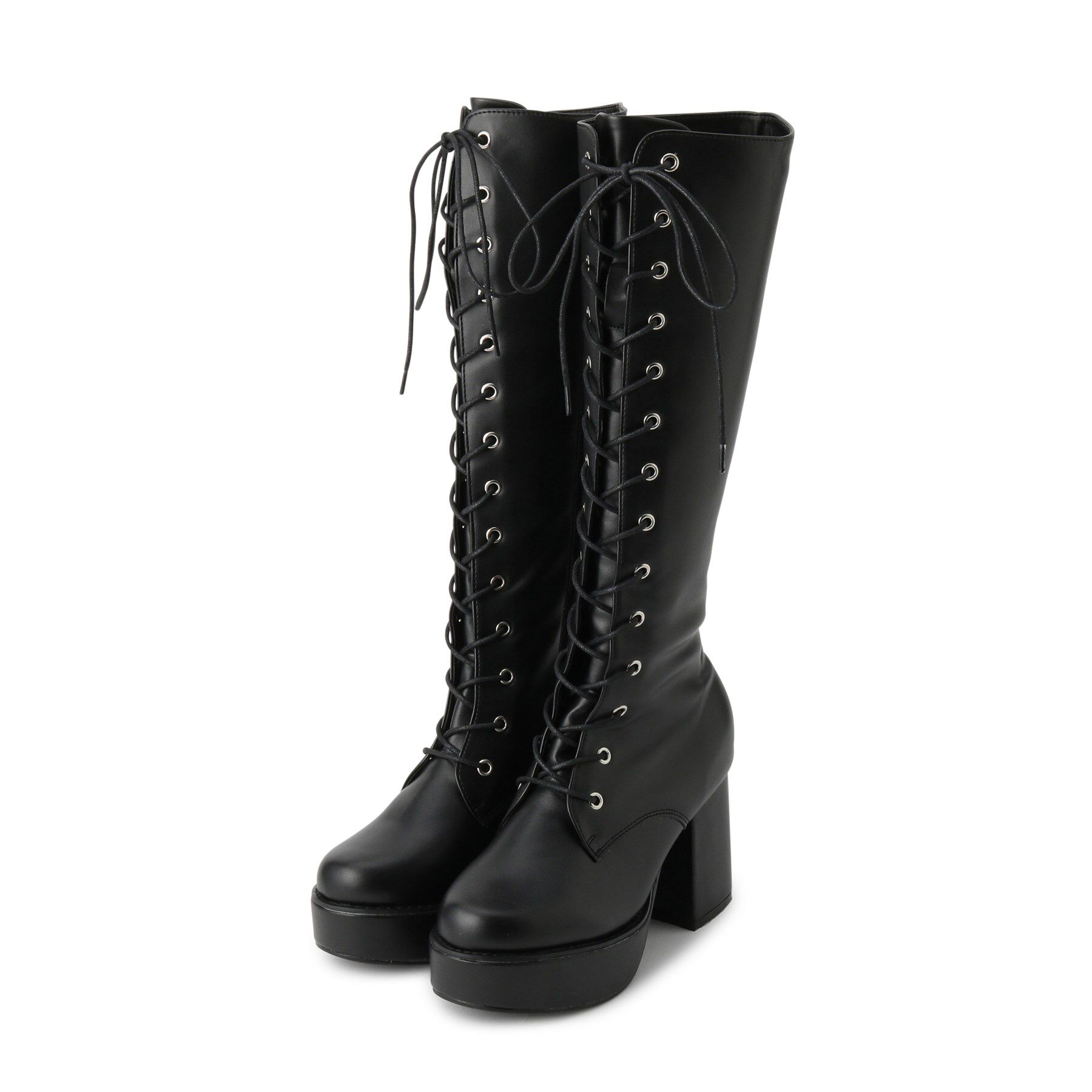 csT&P「厚底レースアップ」|ショートブーツ|