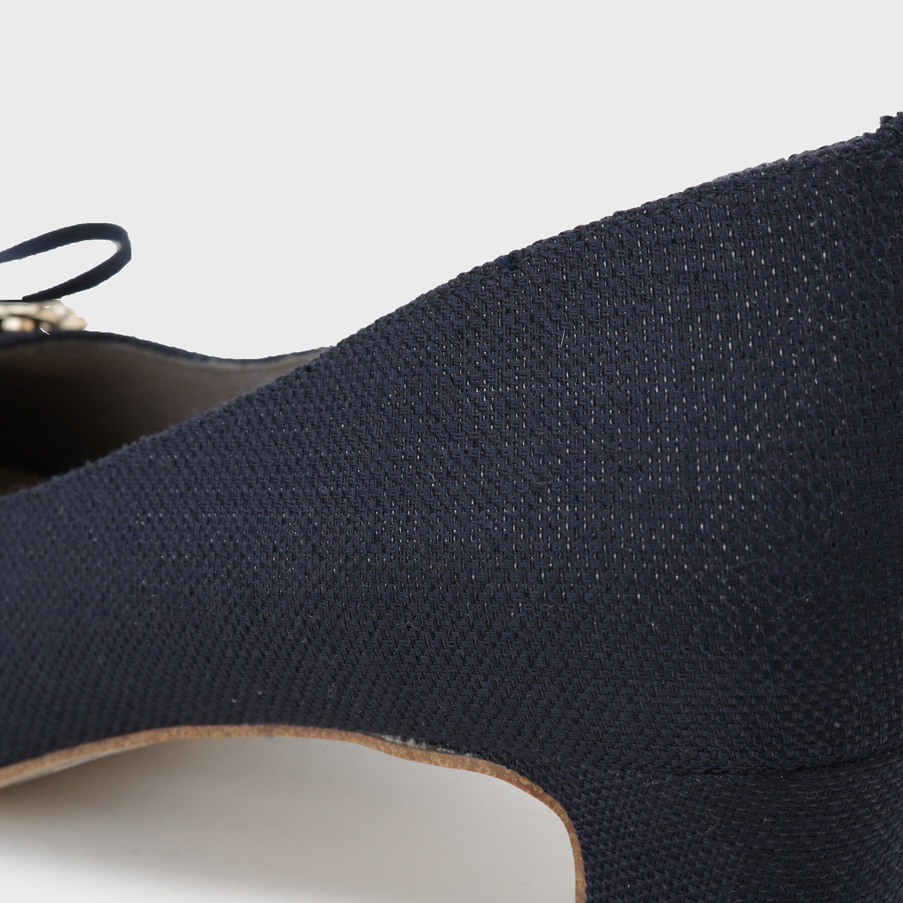 ESPERANZA「ビジューリボンポインテッドパンプス」|パンプス|