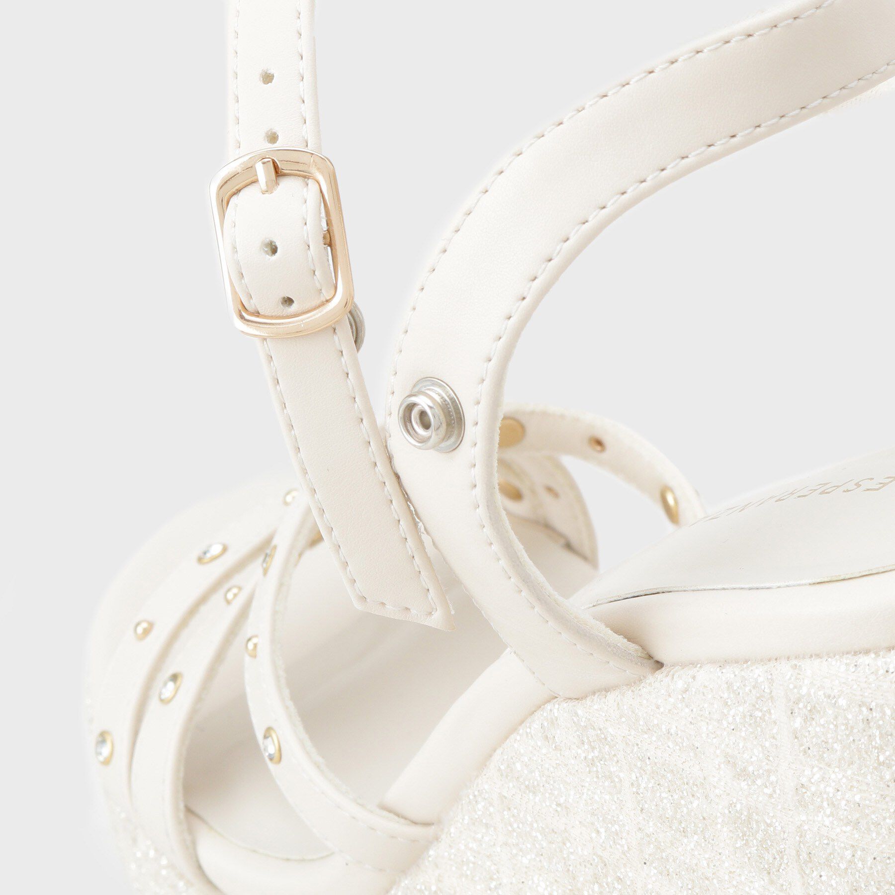 ESPERANZA「ビジュースタッズウェッジサンダル」|サンダル|