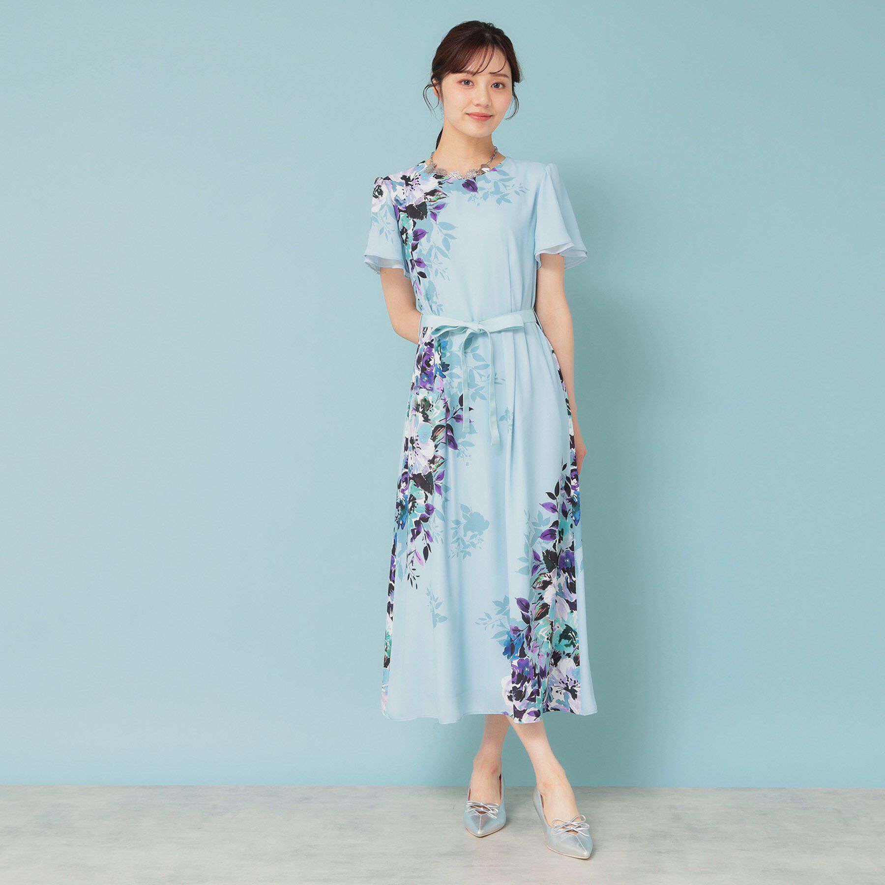 SunaUna「【&yours project】パネル柄ワンピース」|ワンピース|