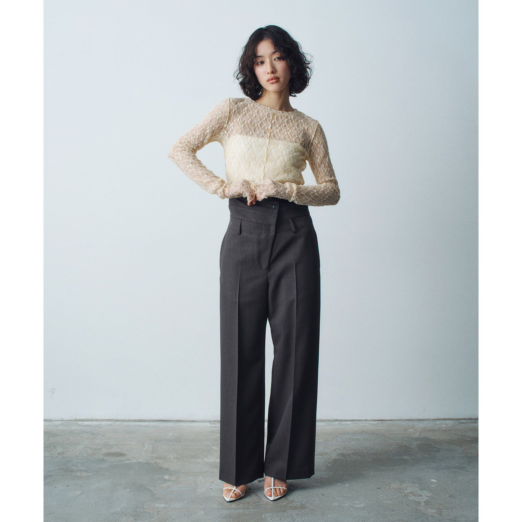 CODE A「turn up chic trousers」|その他|