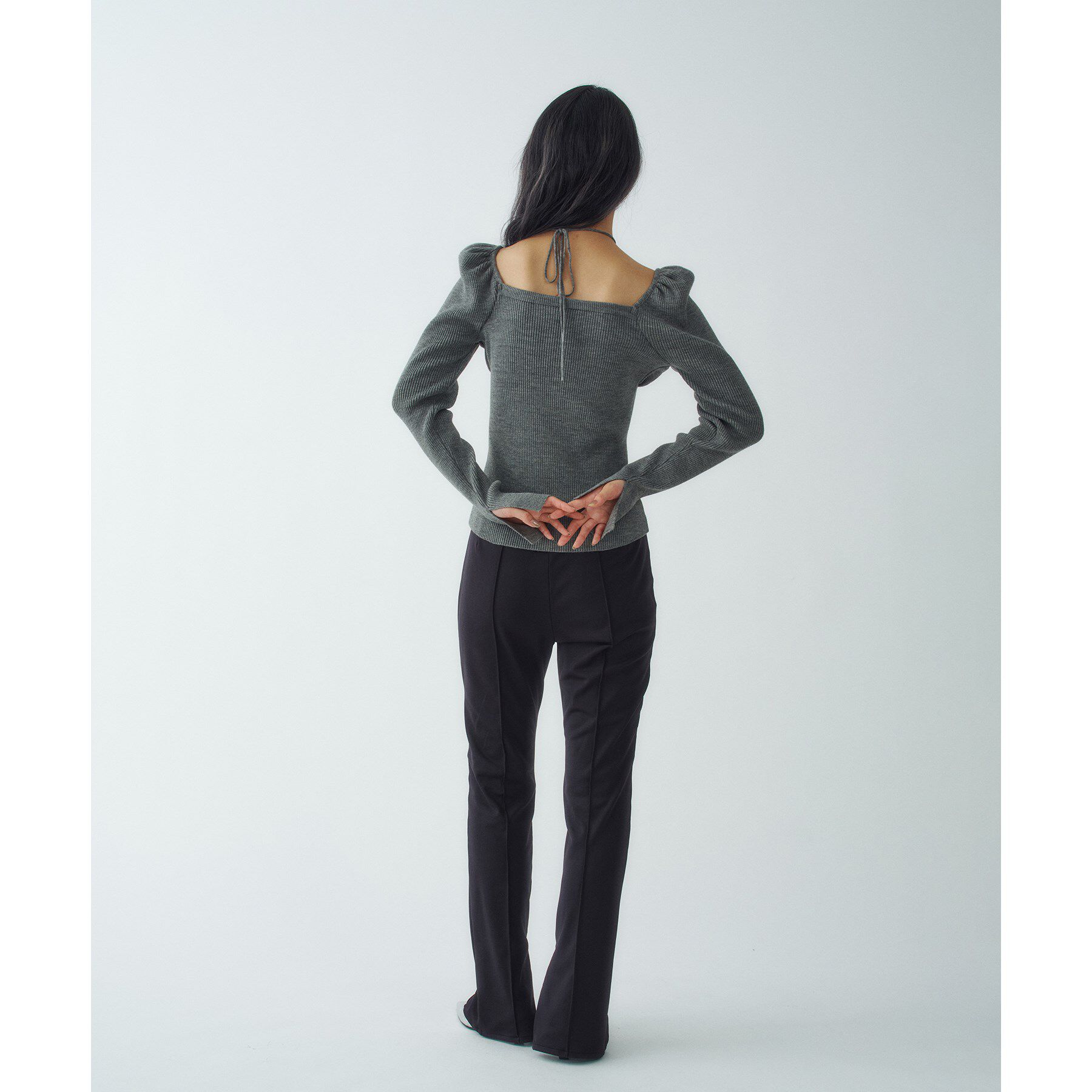 CODE A「femi gather rib knit」|ニット・セーター|