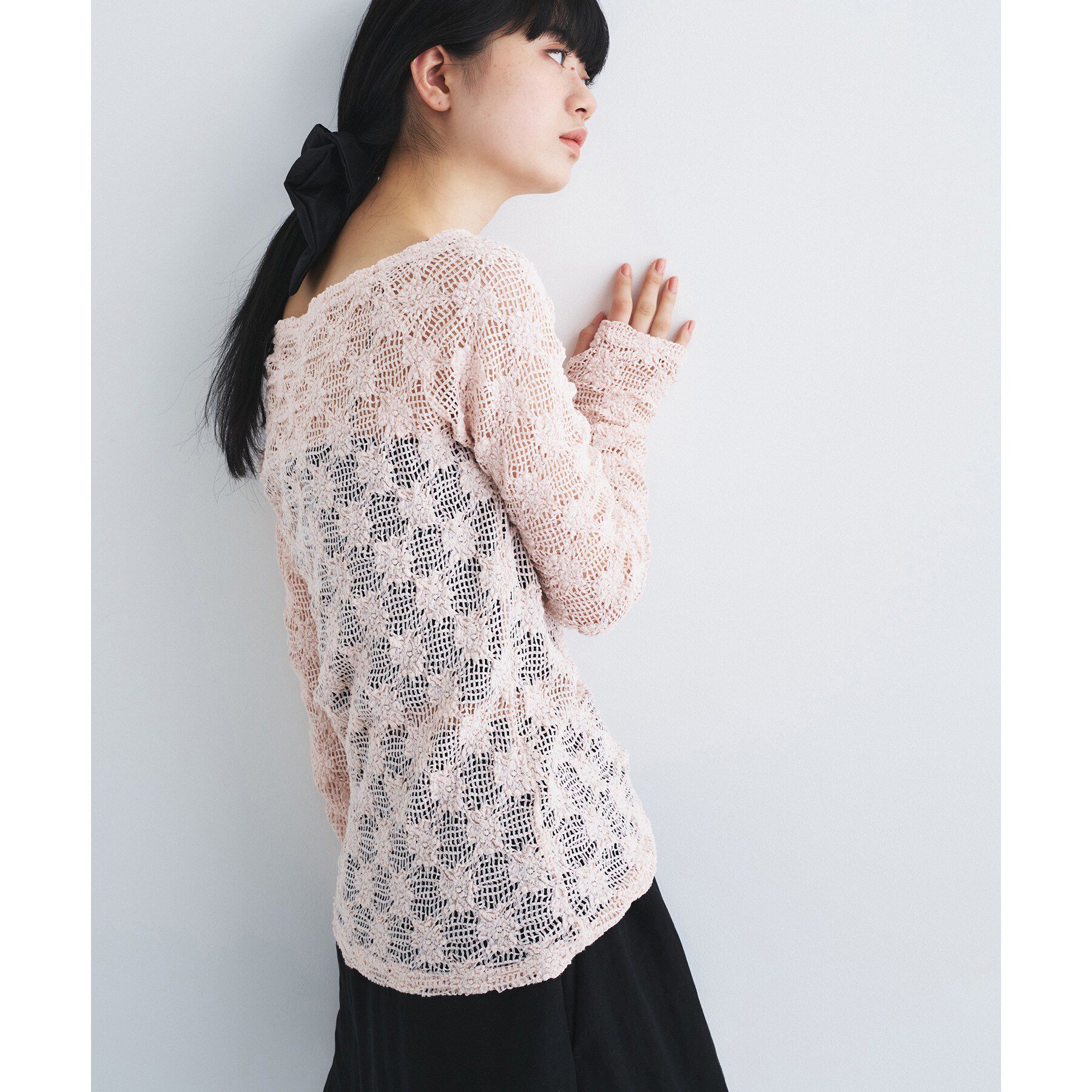 CODE A「floral lace tops」|Tシャツ・カットソー|