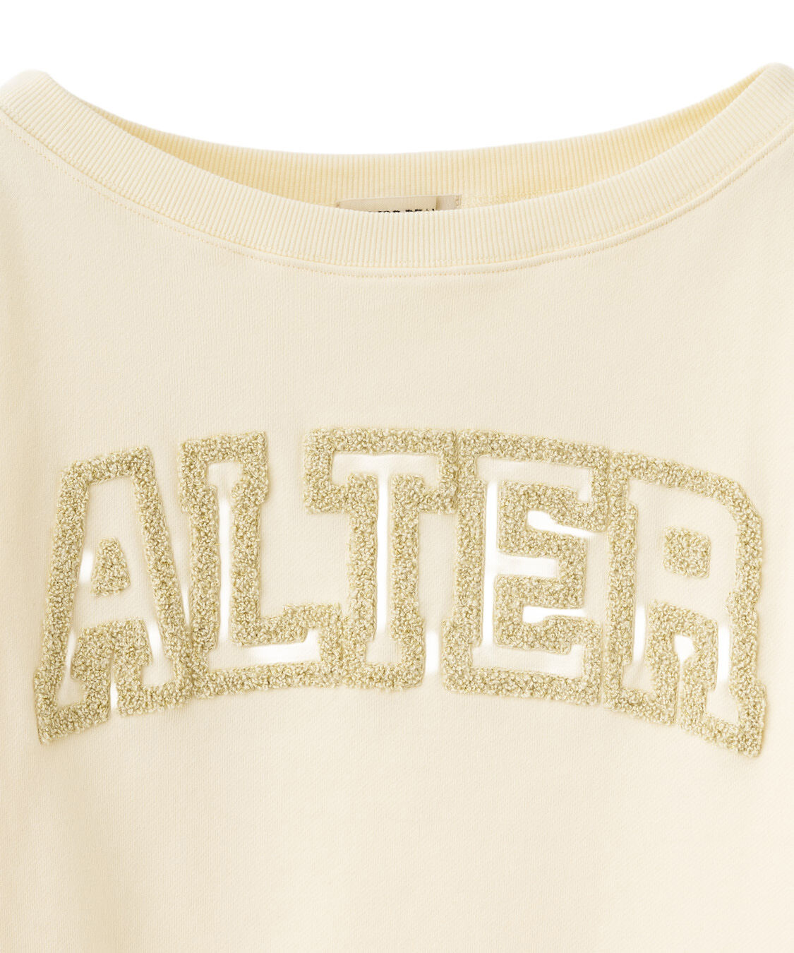 COCO DEAL「さがらグリッター刺繍ロゴスウェット」|スウェット・ジャージ|