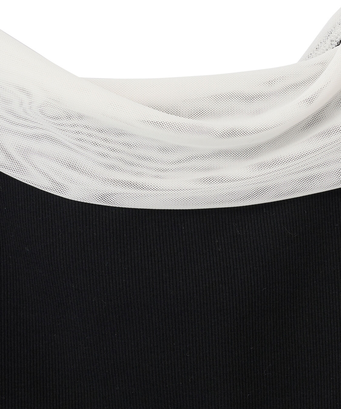 COCO DEAL「シアーリボンリブトップス」|Tシャツ・カットソー|