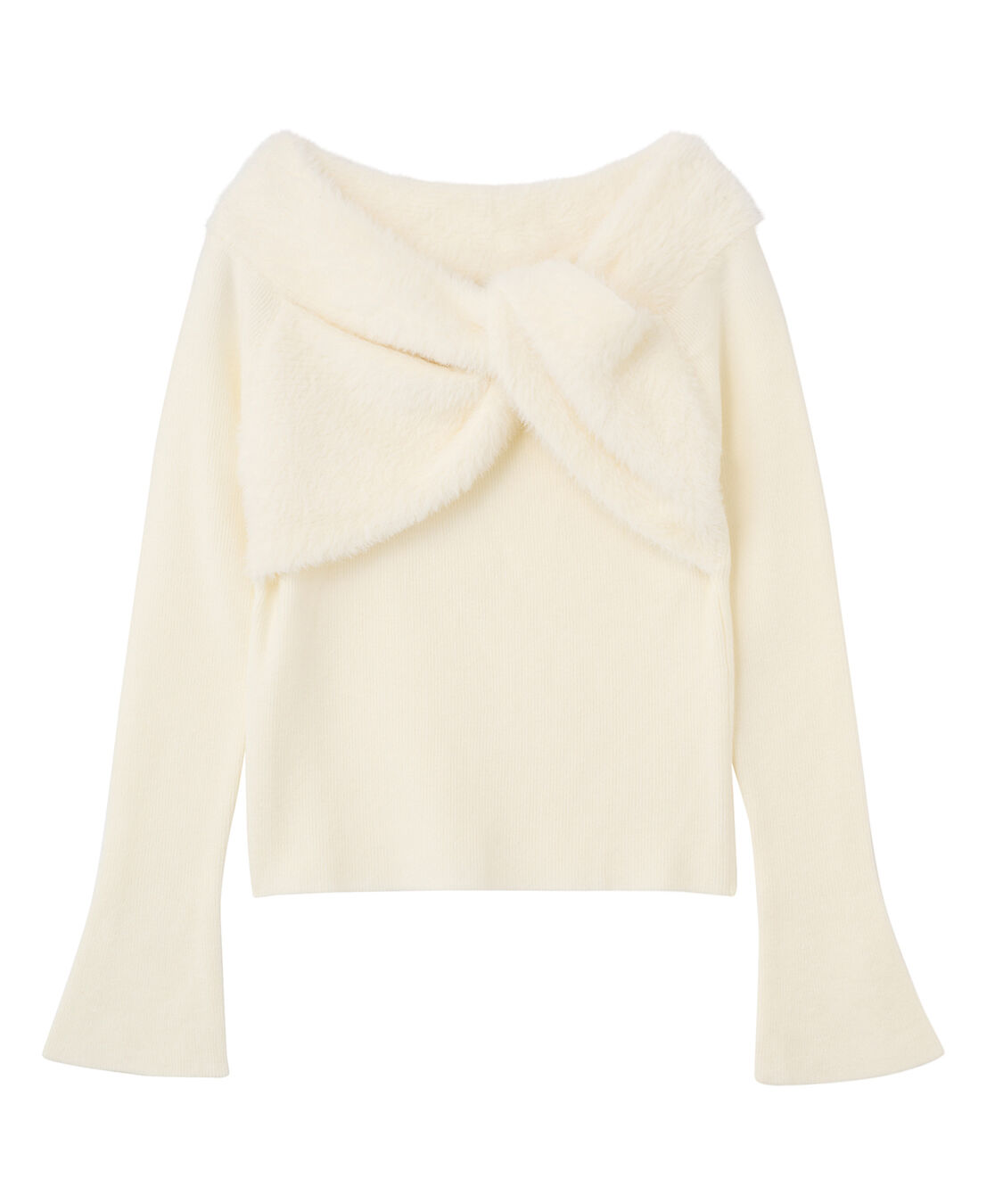 COCO DEAL「オフショルダーツイストニット」|ニット・セーター|