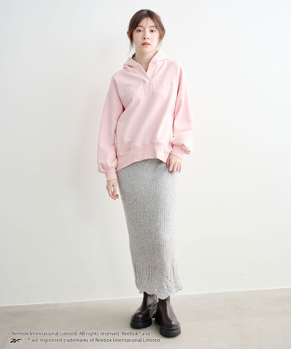 COCO DEAL「《COCO DEAL/Reebok》スキッパースウェットパーカー」|パーカー|