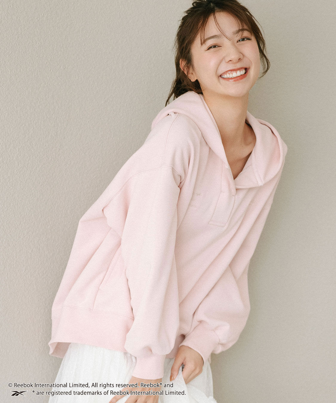 COCO DEAL「《COCO DEAL/Reebok》スキッパースウェットパーカー」|パーカー|