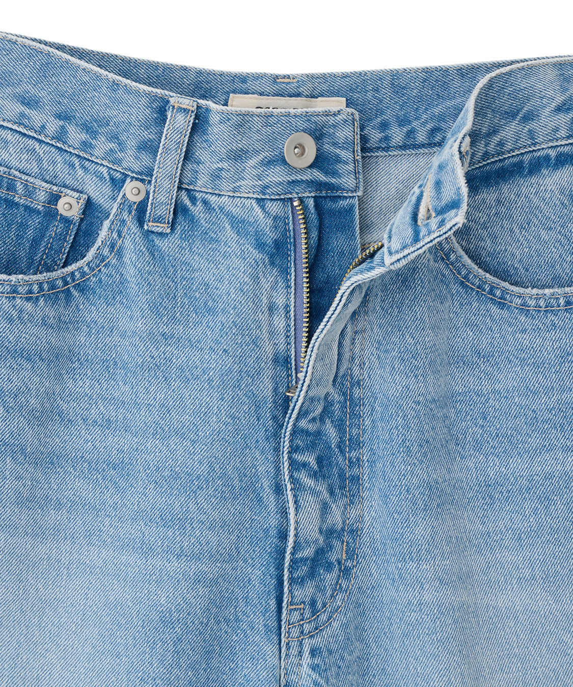 COCO DEAL「バレルワイドデニム/製品染めパンツ」|デニム|