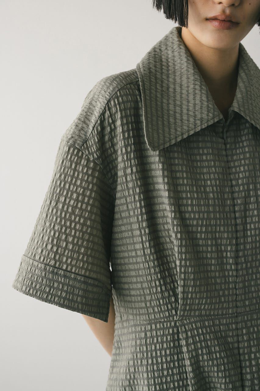 STYLEMIXER「ビッグカラーフレアワンピース」|ワンピース|