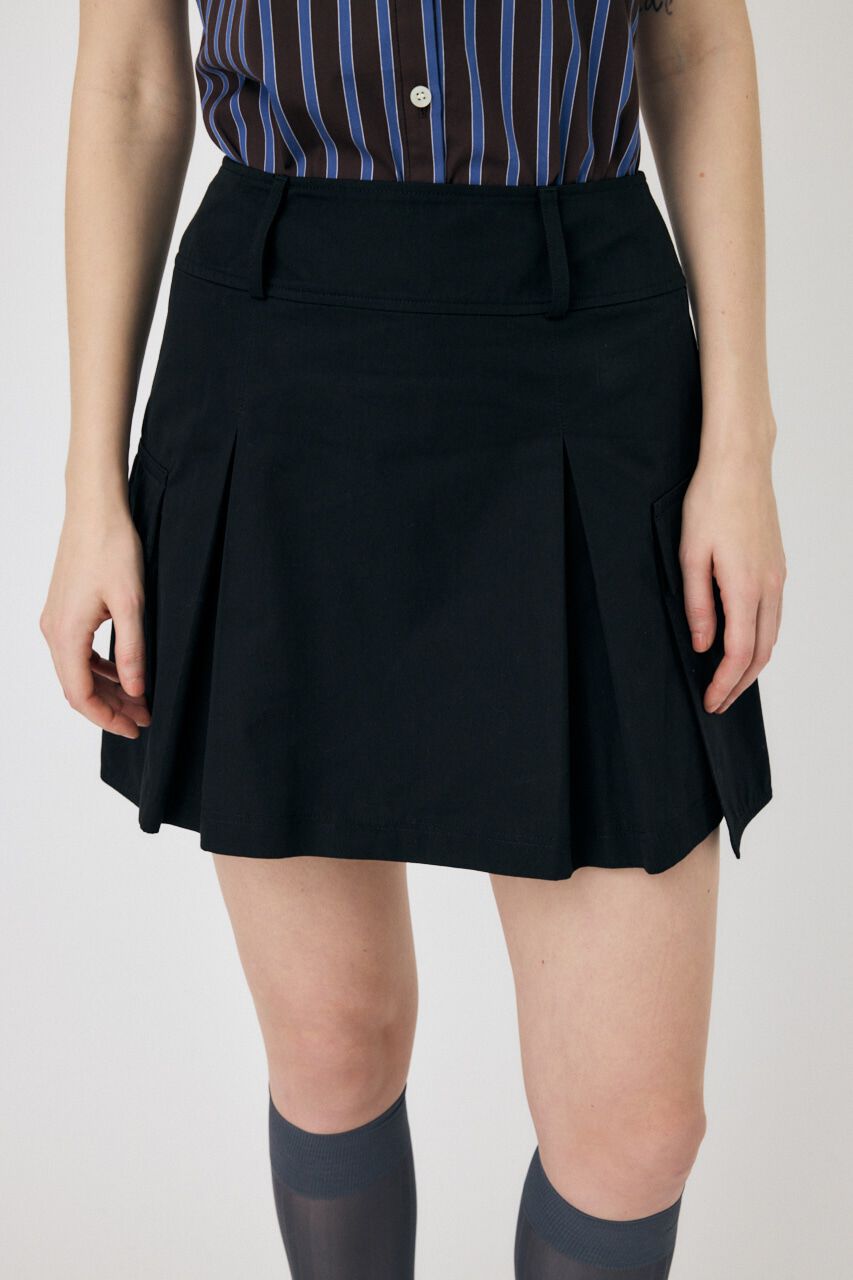 MOUSSY「MILITARY PLEATS スカート」|スカート|