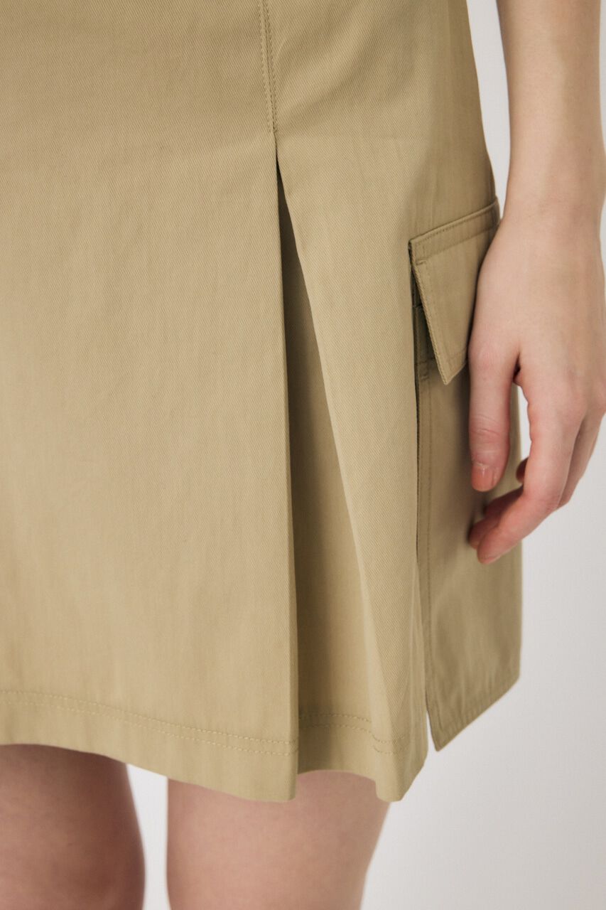 MOUSSY「MILITARY PLEATS スカート」|スカート|