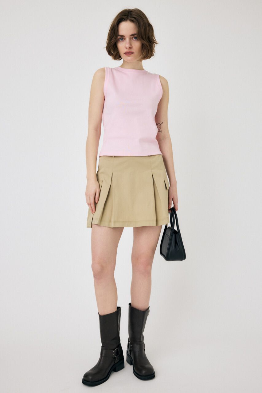 MOUSSY「MILITARY PLEATS スカート」|スカート|