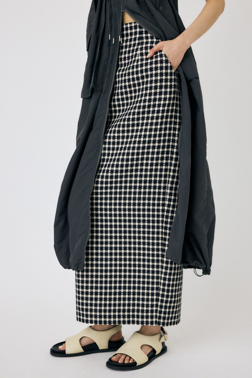 MOUSSY「TWEED I LINE スカート」|スカート|