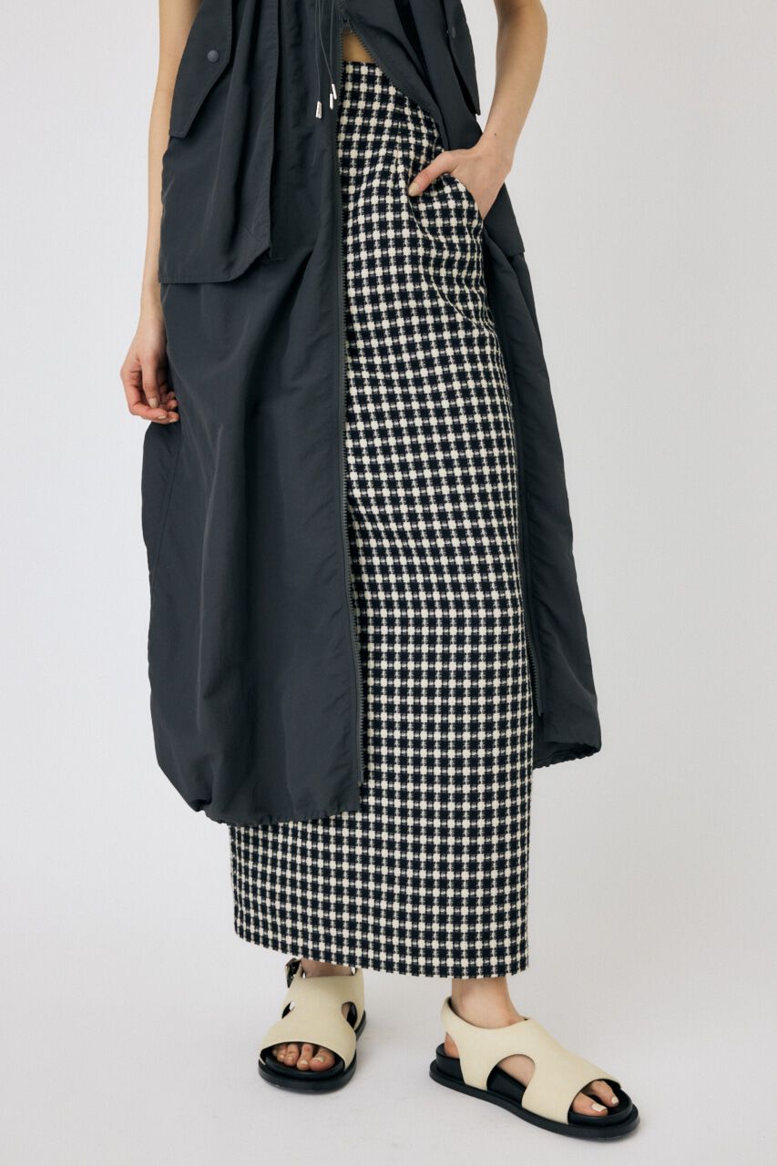 MOUSSY「TWEED I LINE スカート」|スカート|