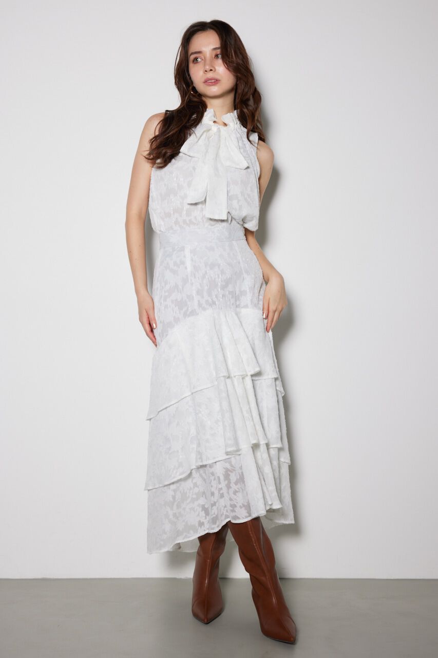 rienda「フィッシュテールティアードスカート」|スカート|WHT