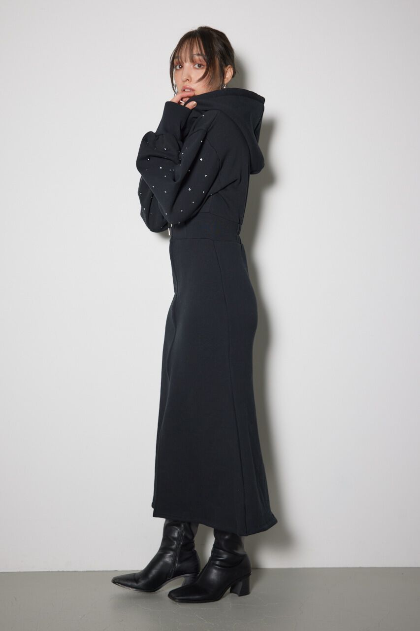 rienda「ビジュースウェットマーメイドワンピース」|ワンピース|