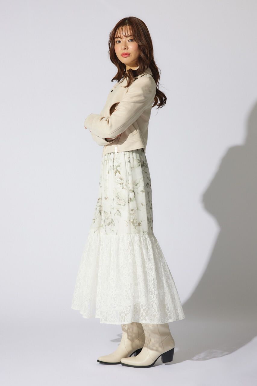 rienda「フェイクスエードライダースジャケット」|その他|