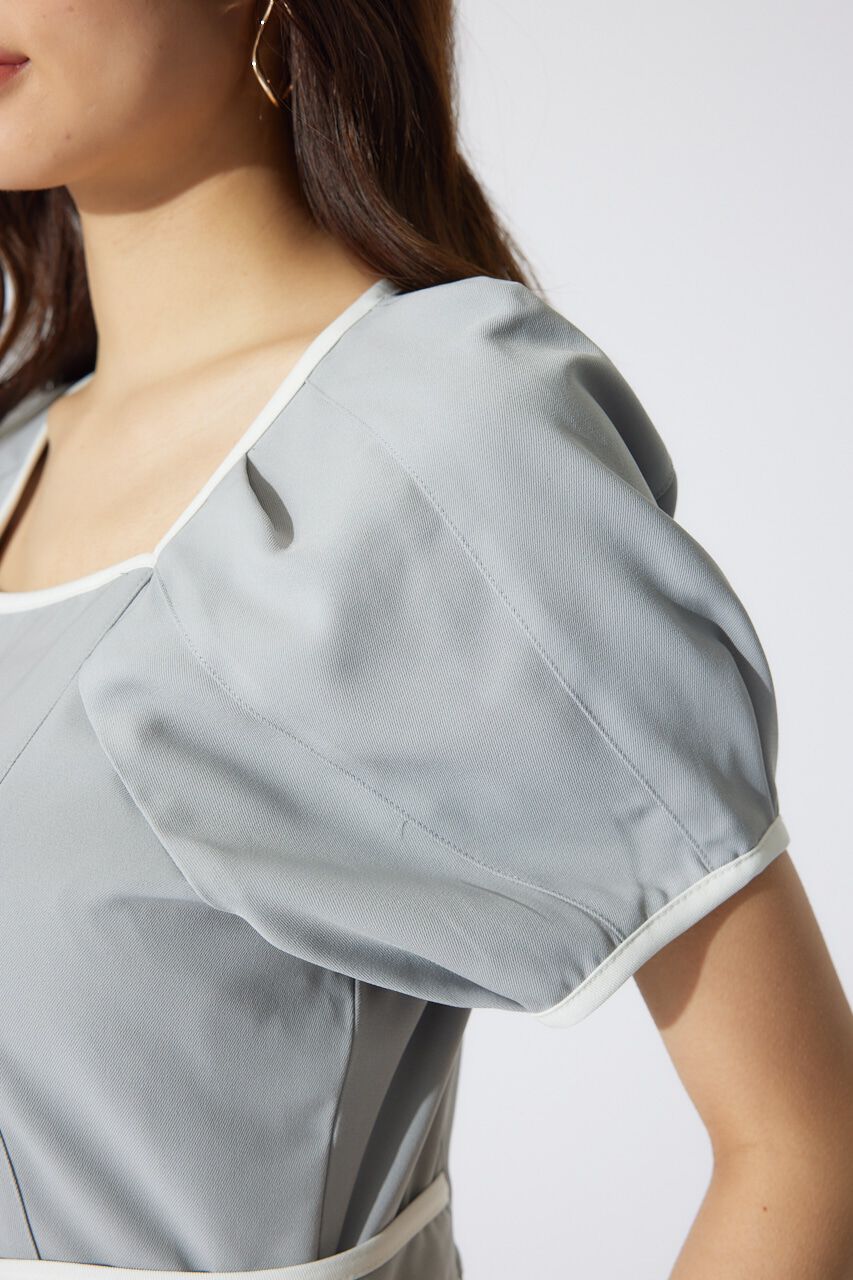 rienda「バイカラーロンパース」|ワンピース|