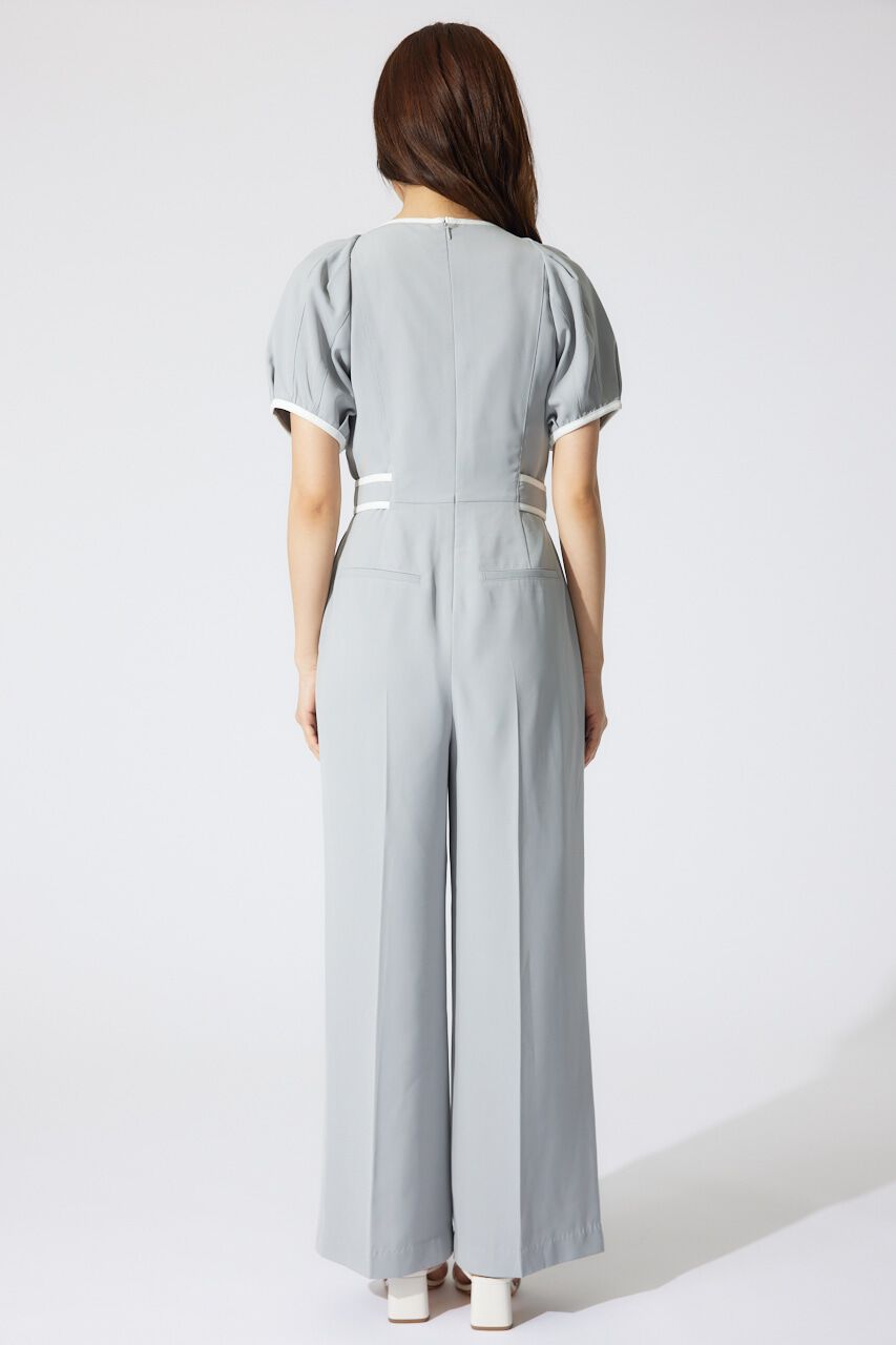 rienda「バイカラーロンパース」|ワンピース|