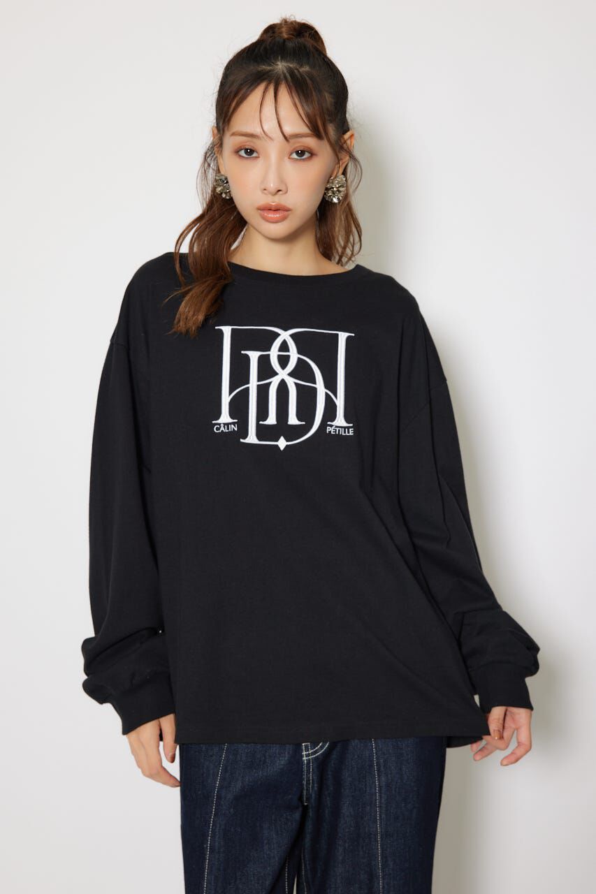 rienda「RDロゴロングTシャツ」|Tシャツ・カットソー|