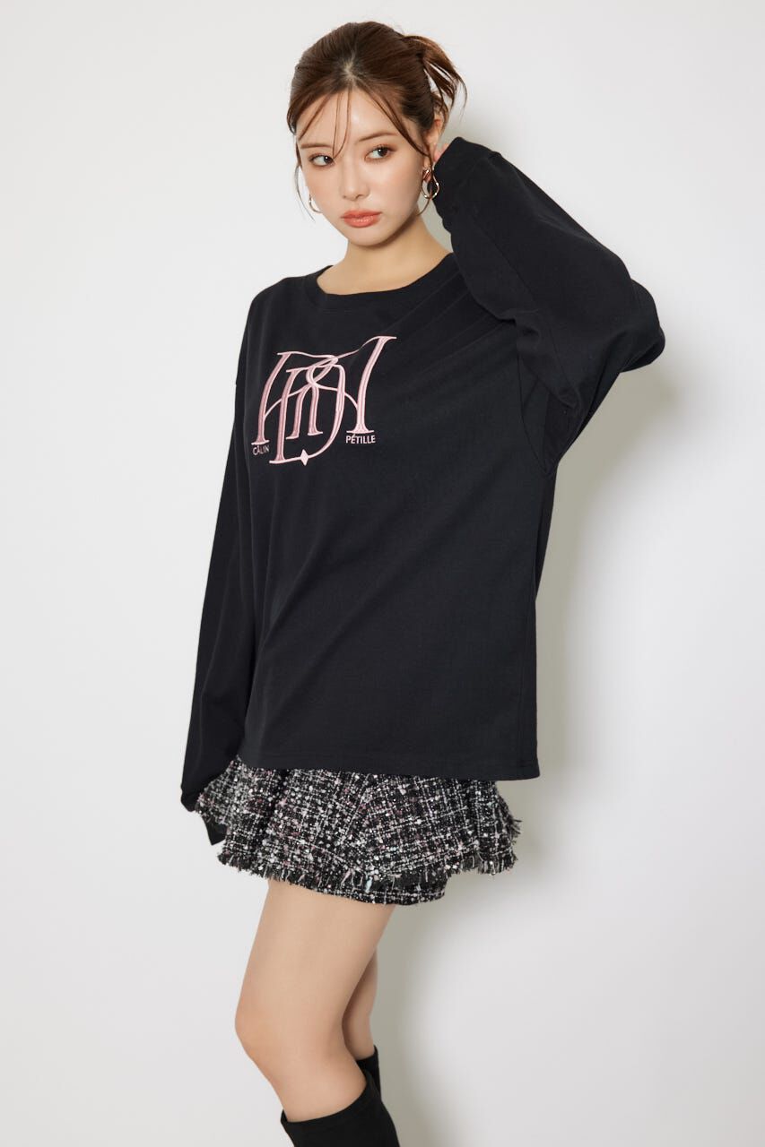 rienda「RDロゴロングTシャツ」|Tシャツ・カットソー|