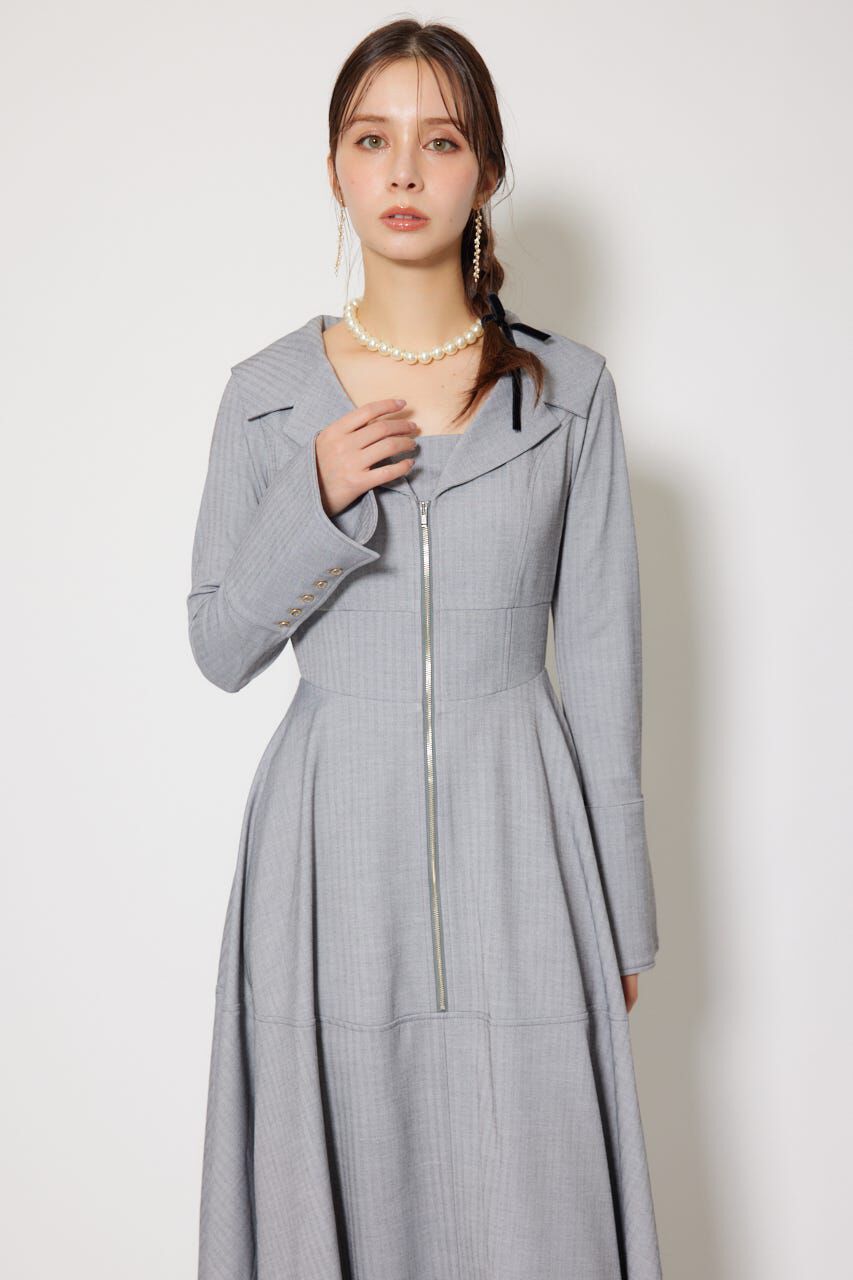 rienda「セーラーディティールフレアワンピース」|ワンピース|