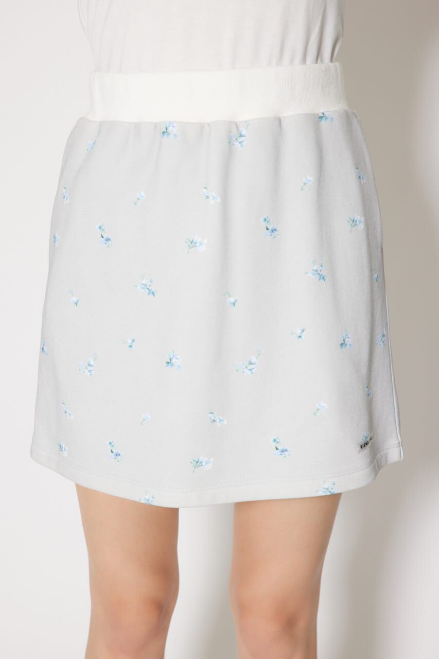 rienda「フラワースウェットタイトスカート」|スカート|