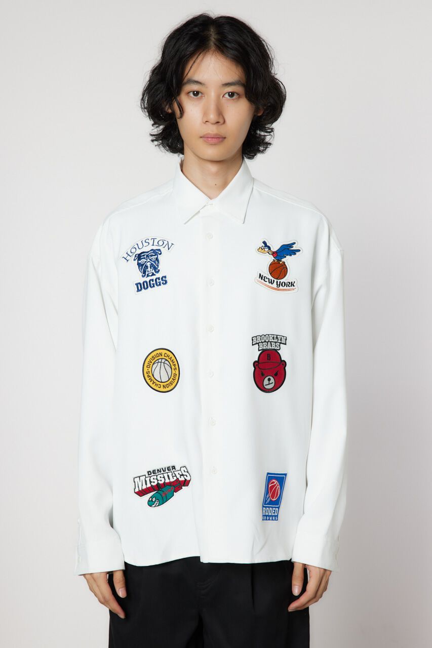 RODEO CROWNS「embroidery patch shirt」|シャツ・ブラウス|