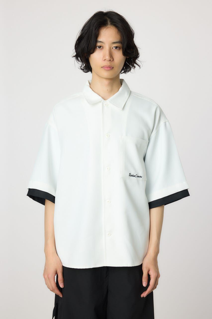 RODEO CROWNS「レイヤードデイジーシャツ」|シャツ・ブラウス|