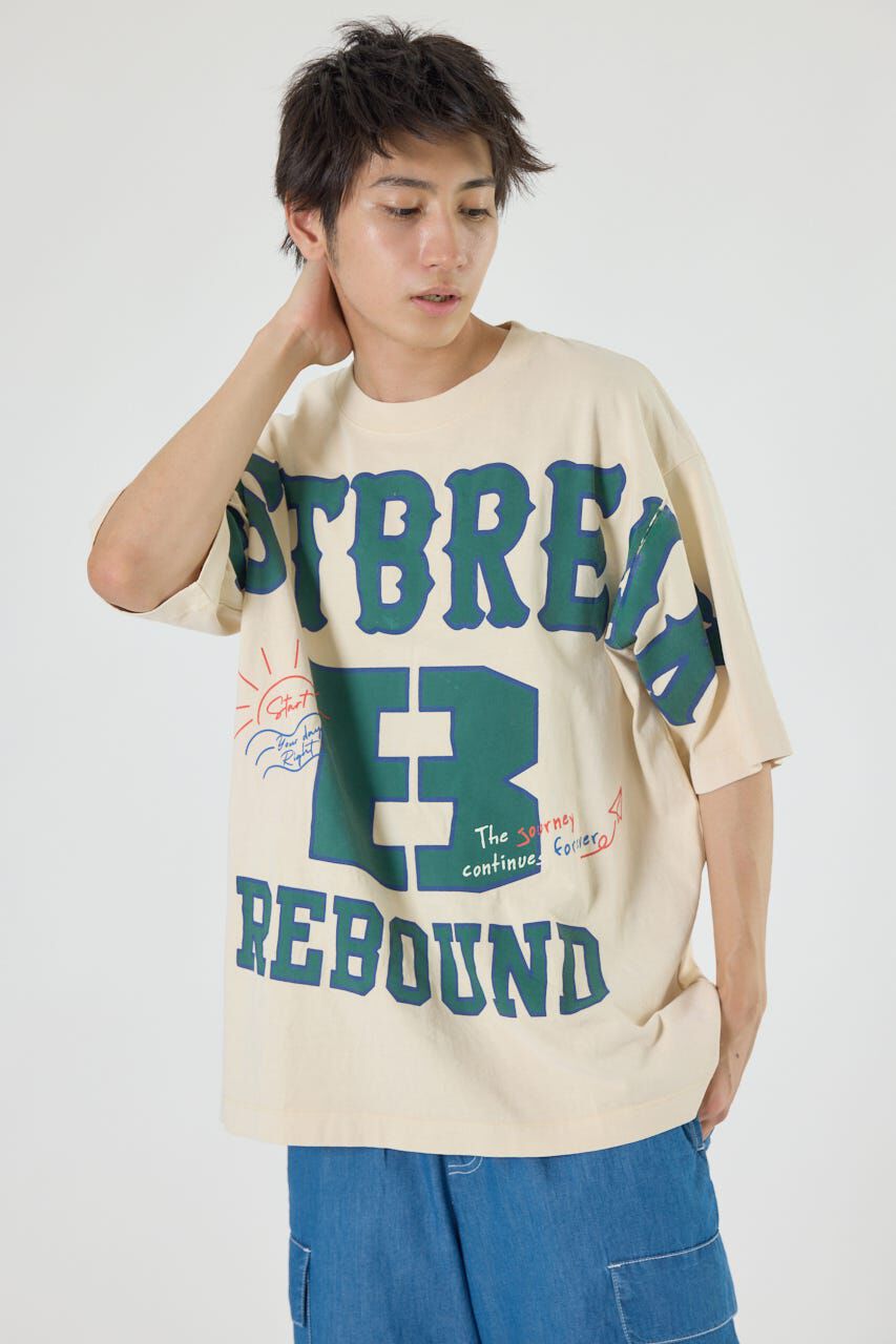 RODEO CROWNS「FASTBREAKピグメントTシャツ」|Tシャツ・カットソー|