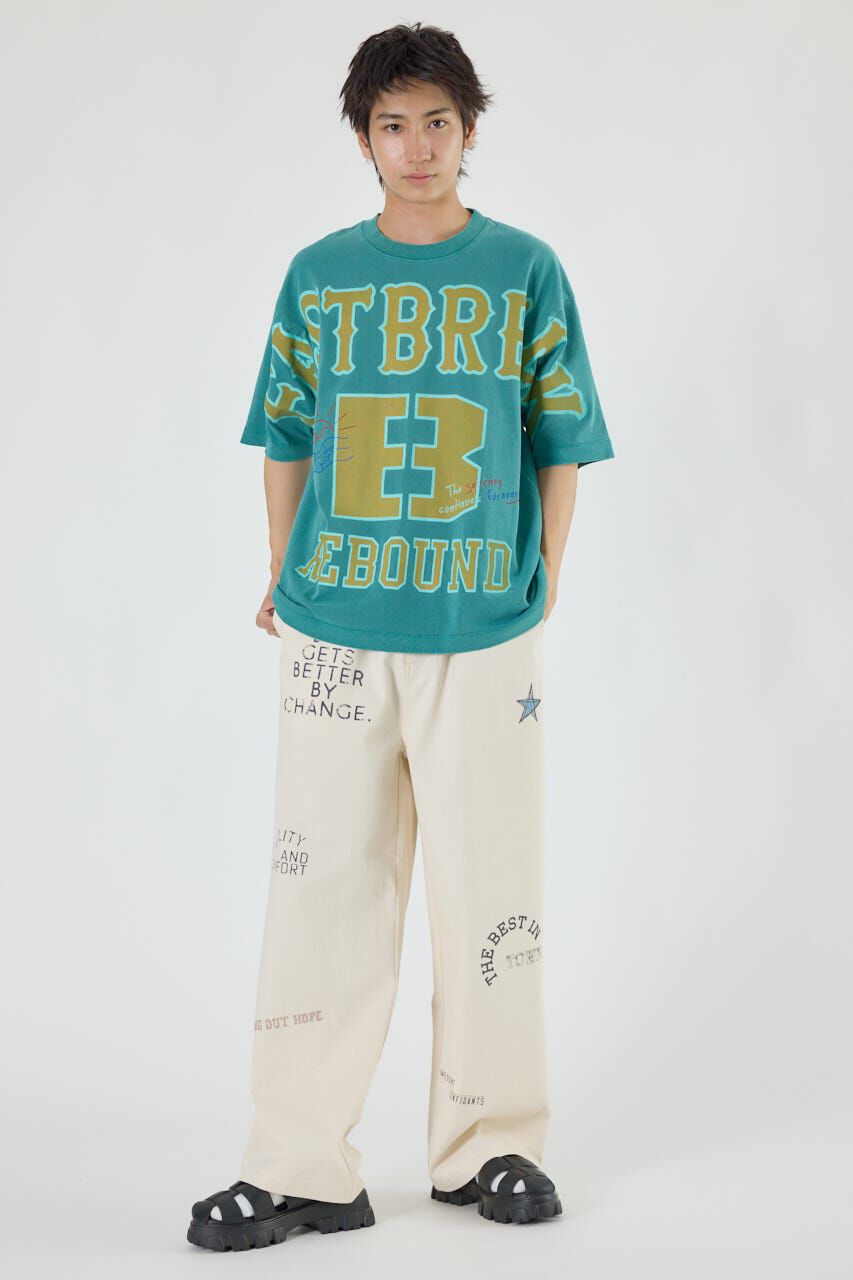 RODEO CROWNS「FASTBREAKピグメントTシャツ」|Tシャツ・カットソー|